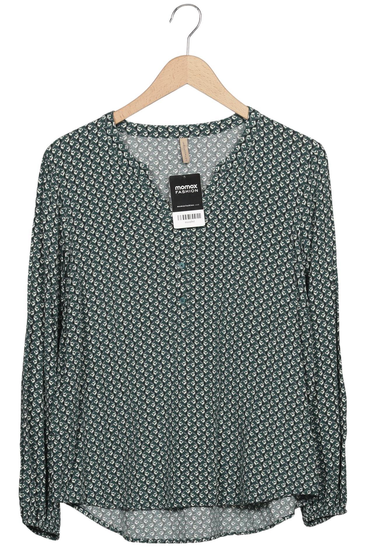 

soyaconcept Damen Langarmshirt, grün, Gr. 42