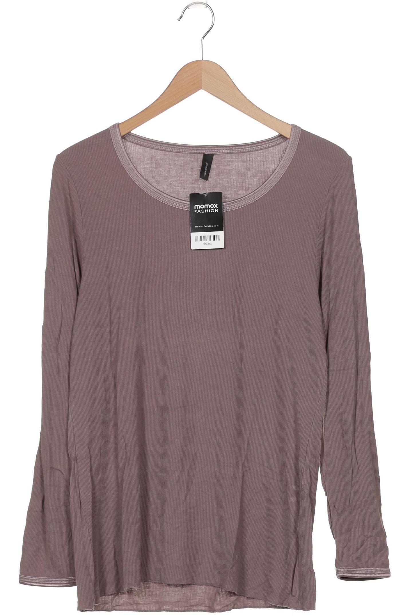 

soyaconcept Damen Langarmshirt, braun, Gr. 46