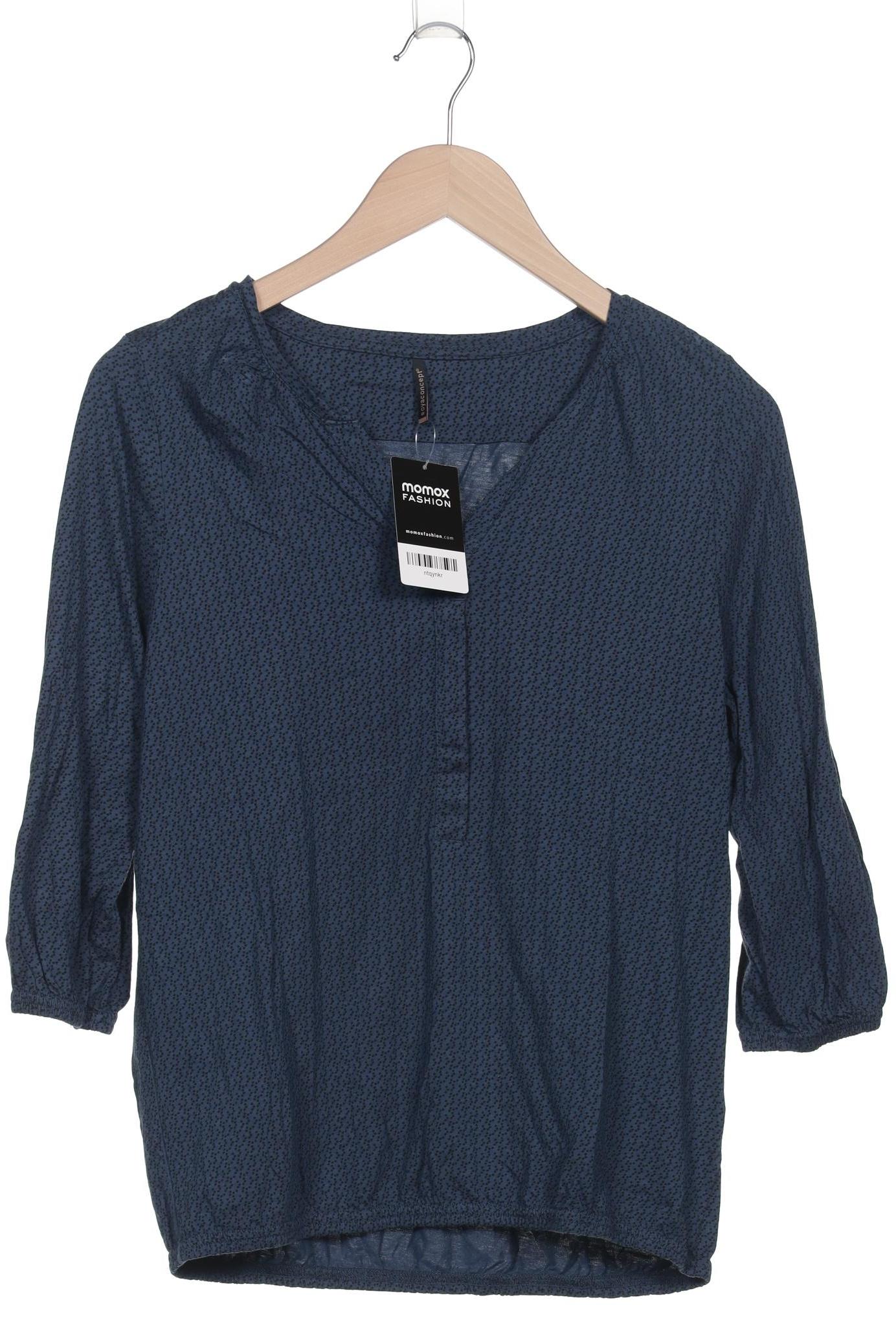 

soyaconcept Damen Langarmshirt, marineblau, Gr. 38