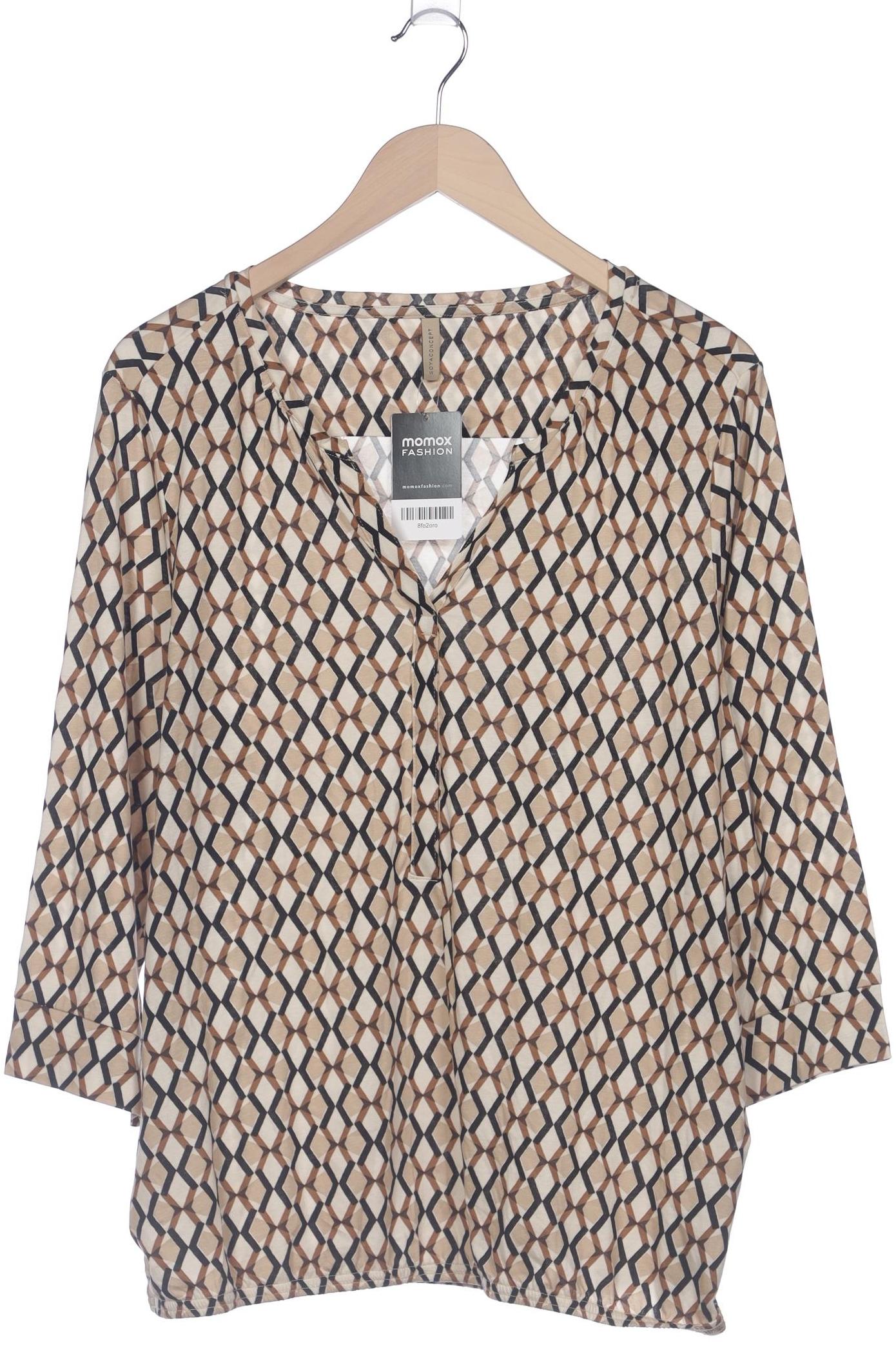 

soyaconcept Damen Langarmshirt, beige, Gr. 44
