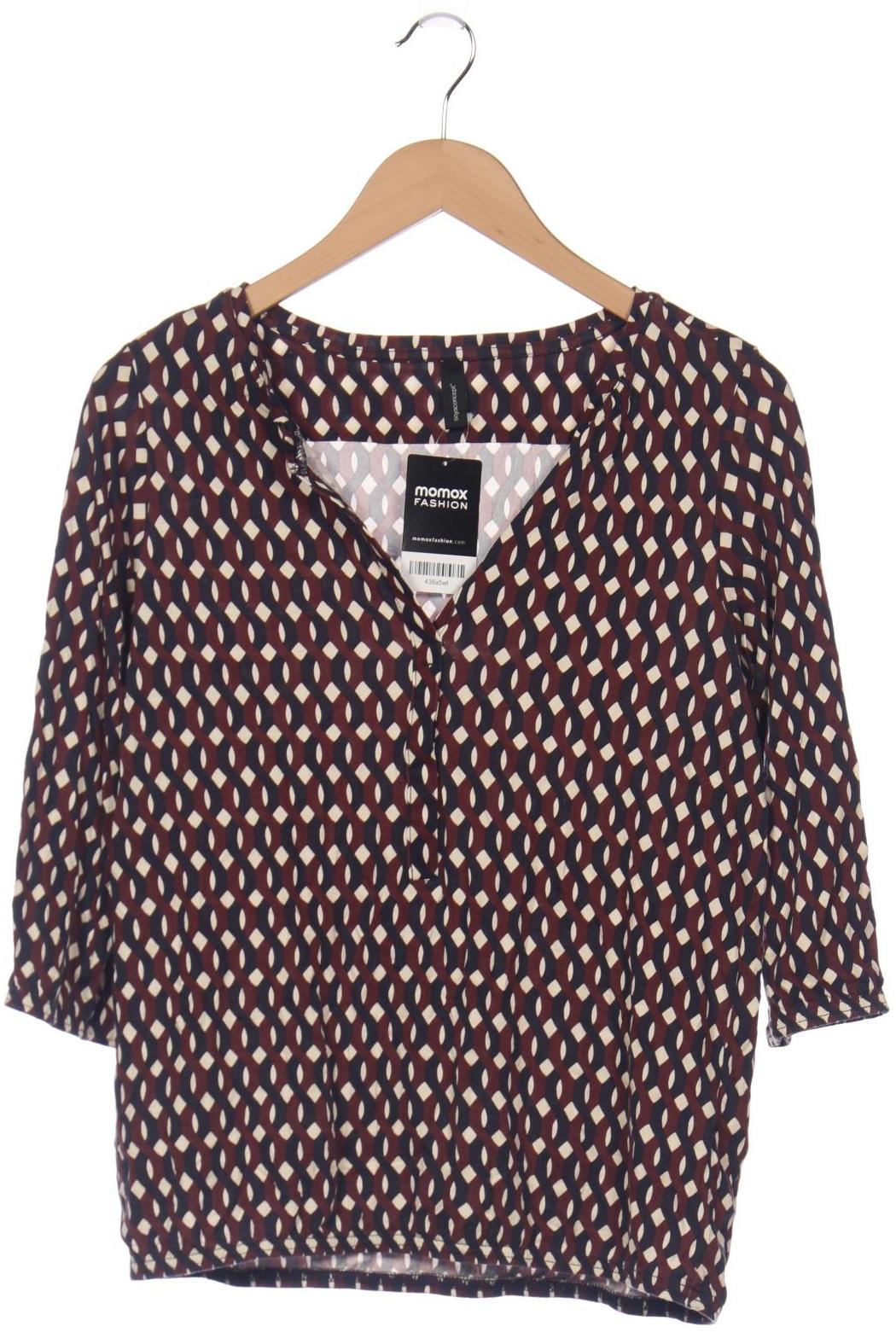 

soyaconcept Damen Langarmshirt, bordeaux, Gr. 36