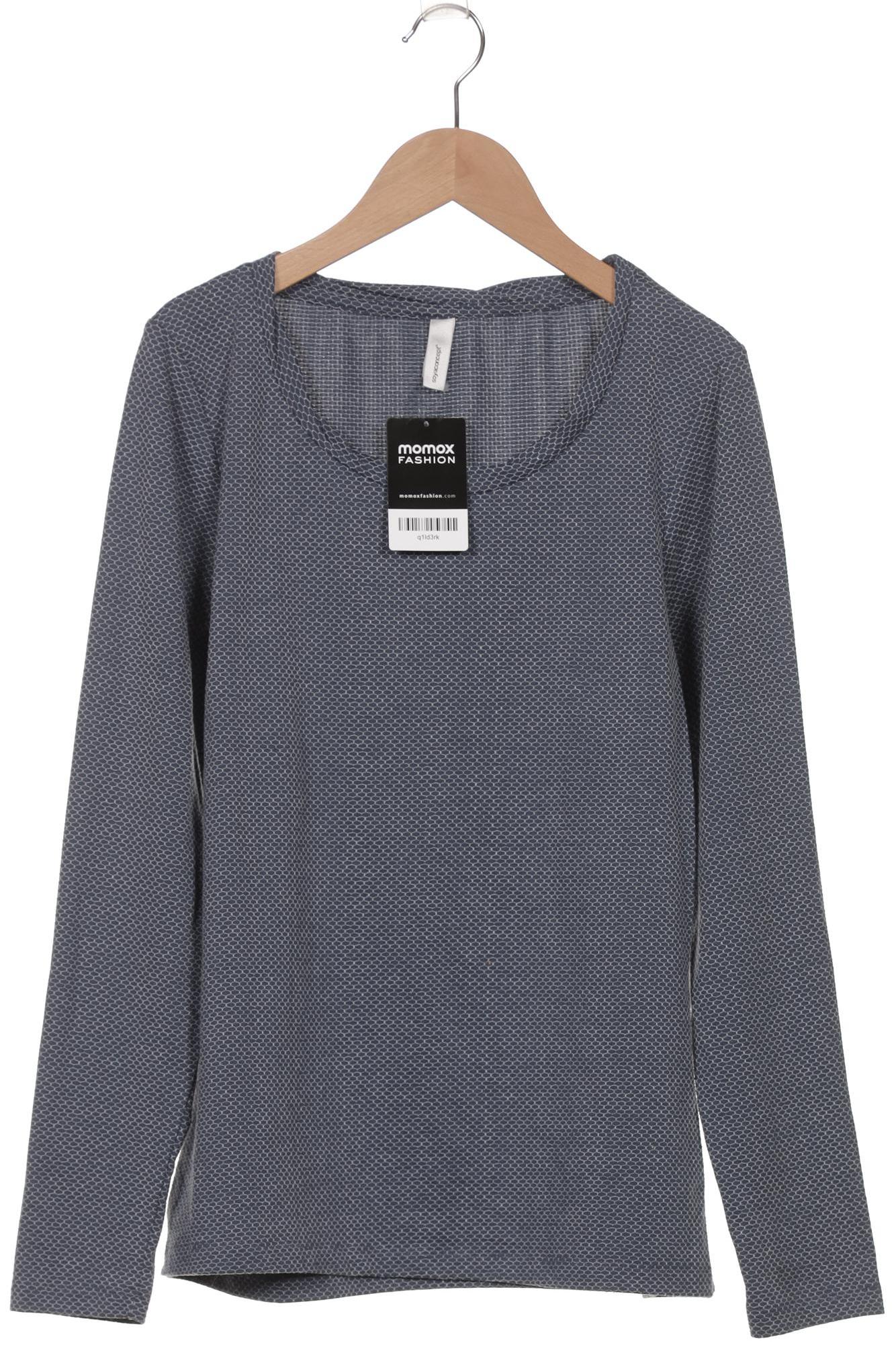 

soyaconcept Damen Langarmshirt, blau, Gr. 38