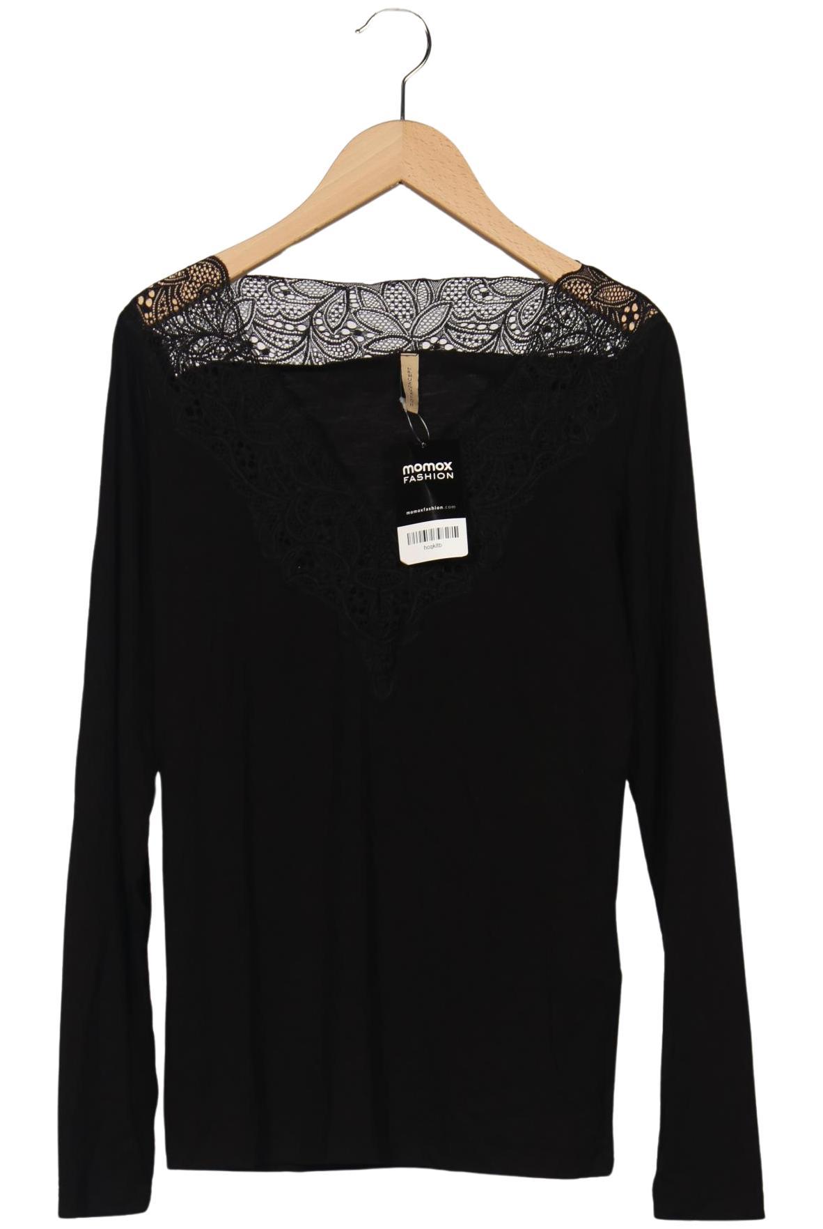 

soyaconcept Damen Langarmshirt, schwarz, Gr. 36