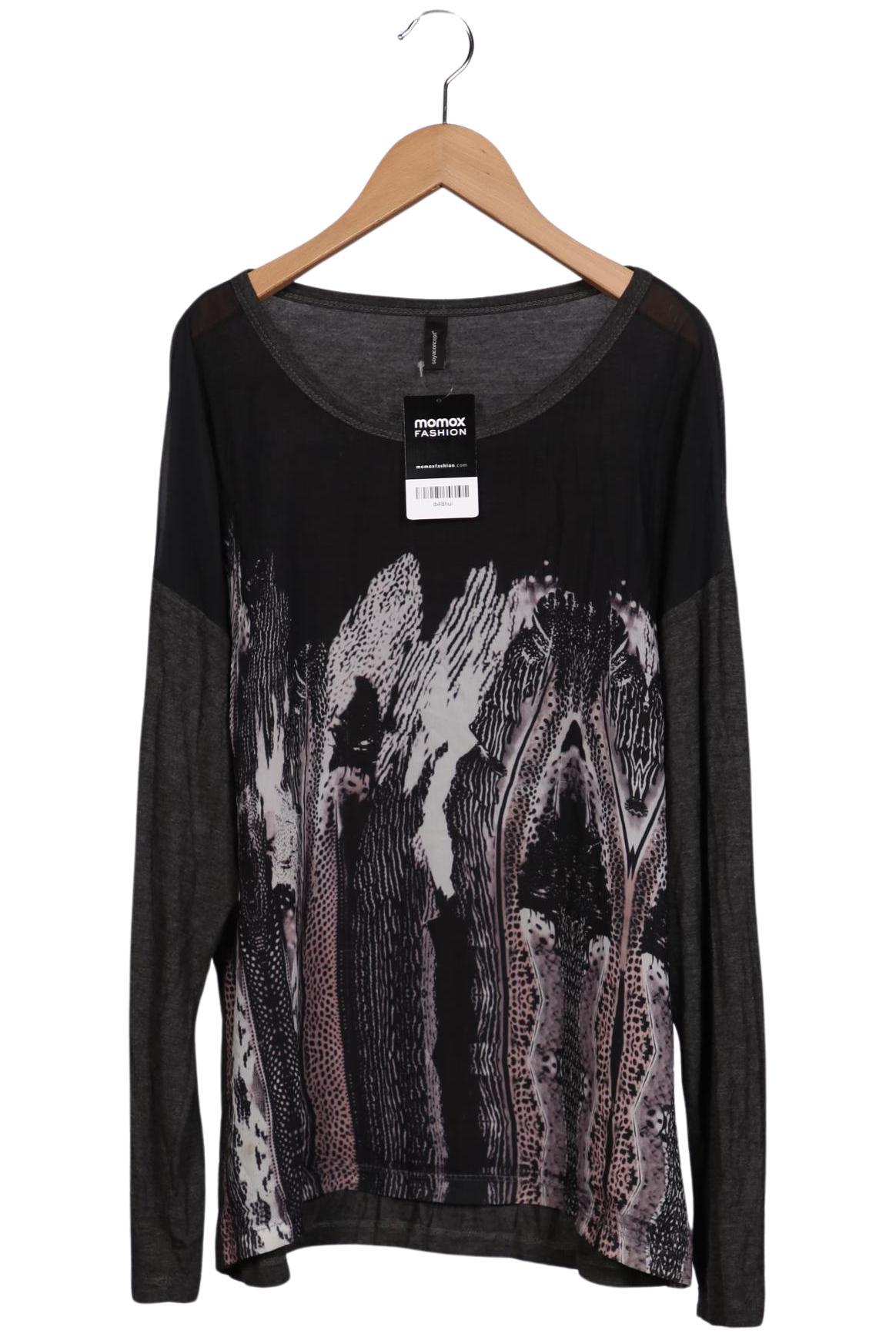 

soyaconcept Damen Langarmshirt, grau, Gr. 42