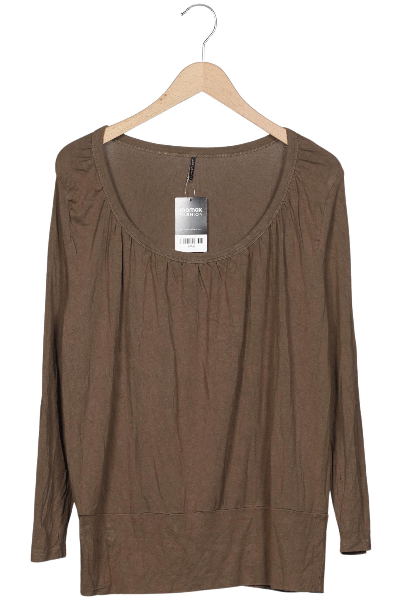 

soyaconcept Damen Langarmshirt, braun, Gr. 42