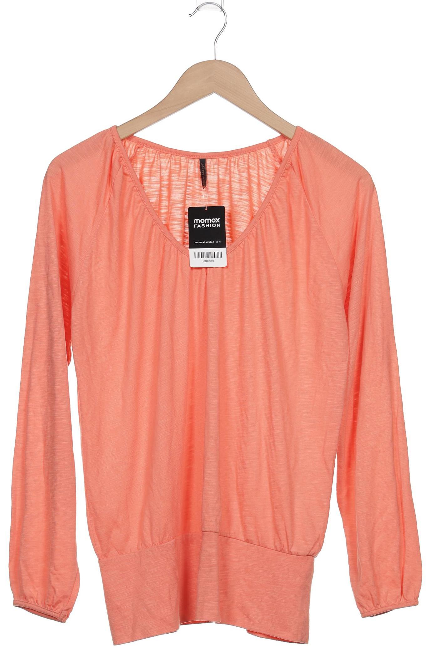 

soyaconcept Damen Langarmshirt, orange, Gr. 38
