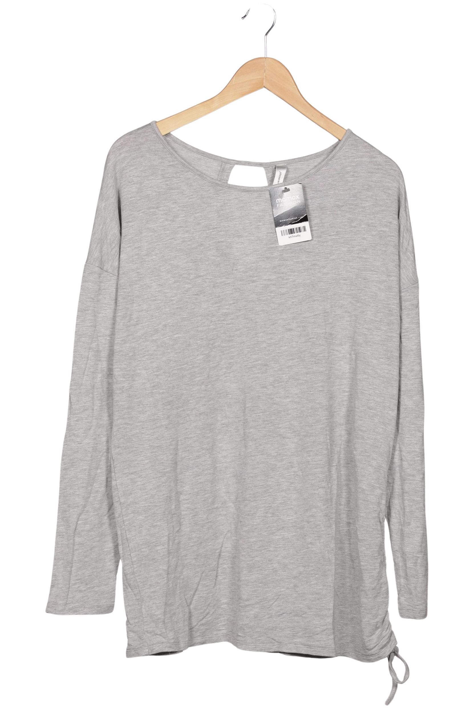 

soyaconcept Damen Langarmshirt, grau, Gr. 38