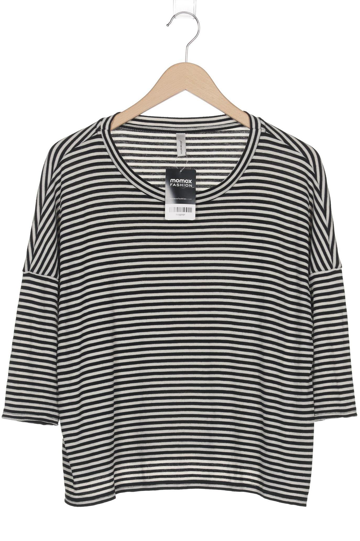 

soyaconcept Damen Langarmshirt, schwarz, Gr. 38