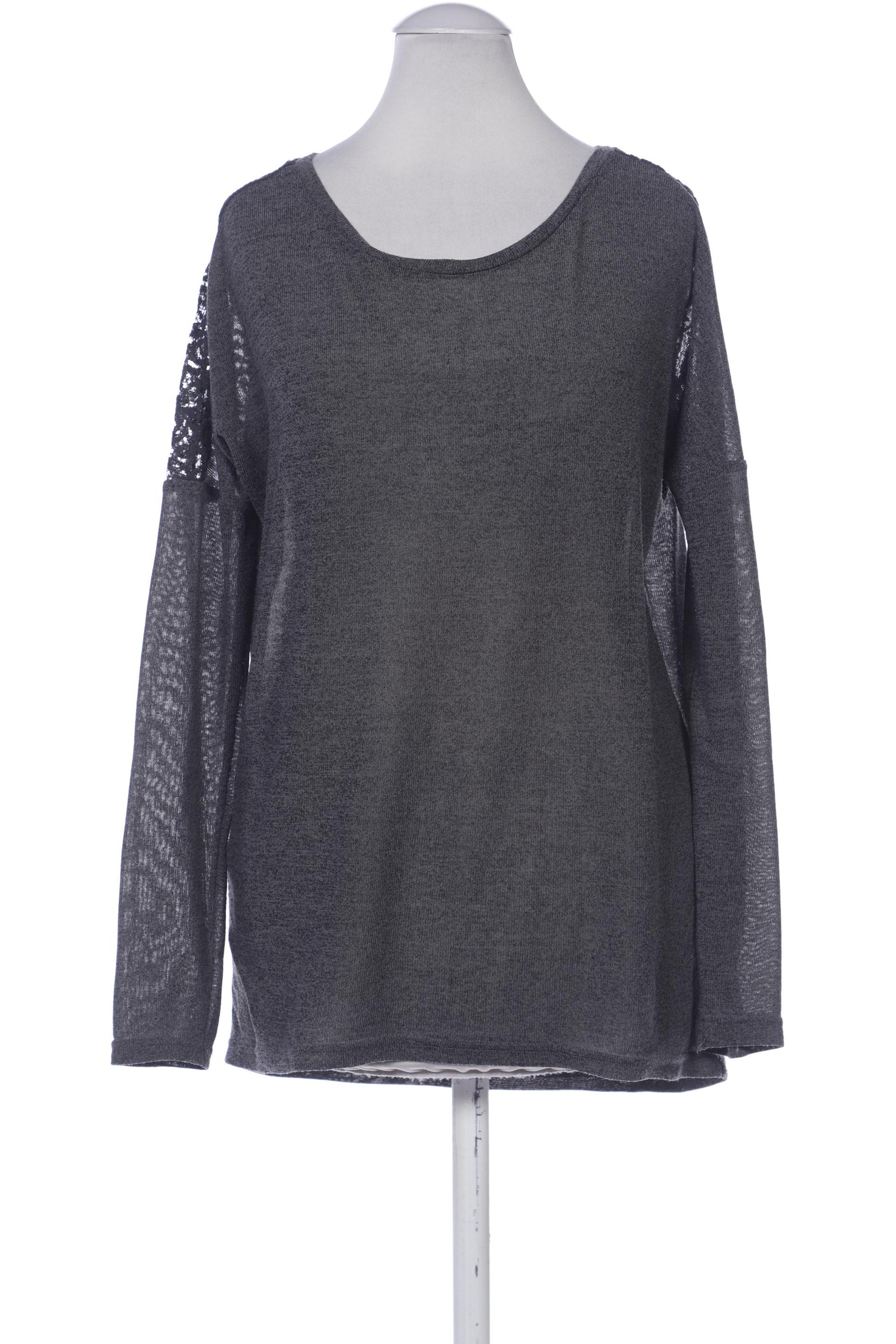 

soyaconcept Damen Langarmshirt, grau, Gr. 34