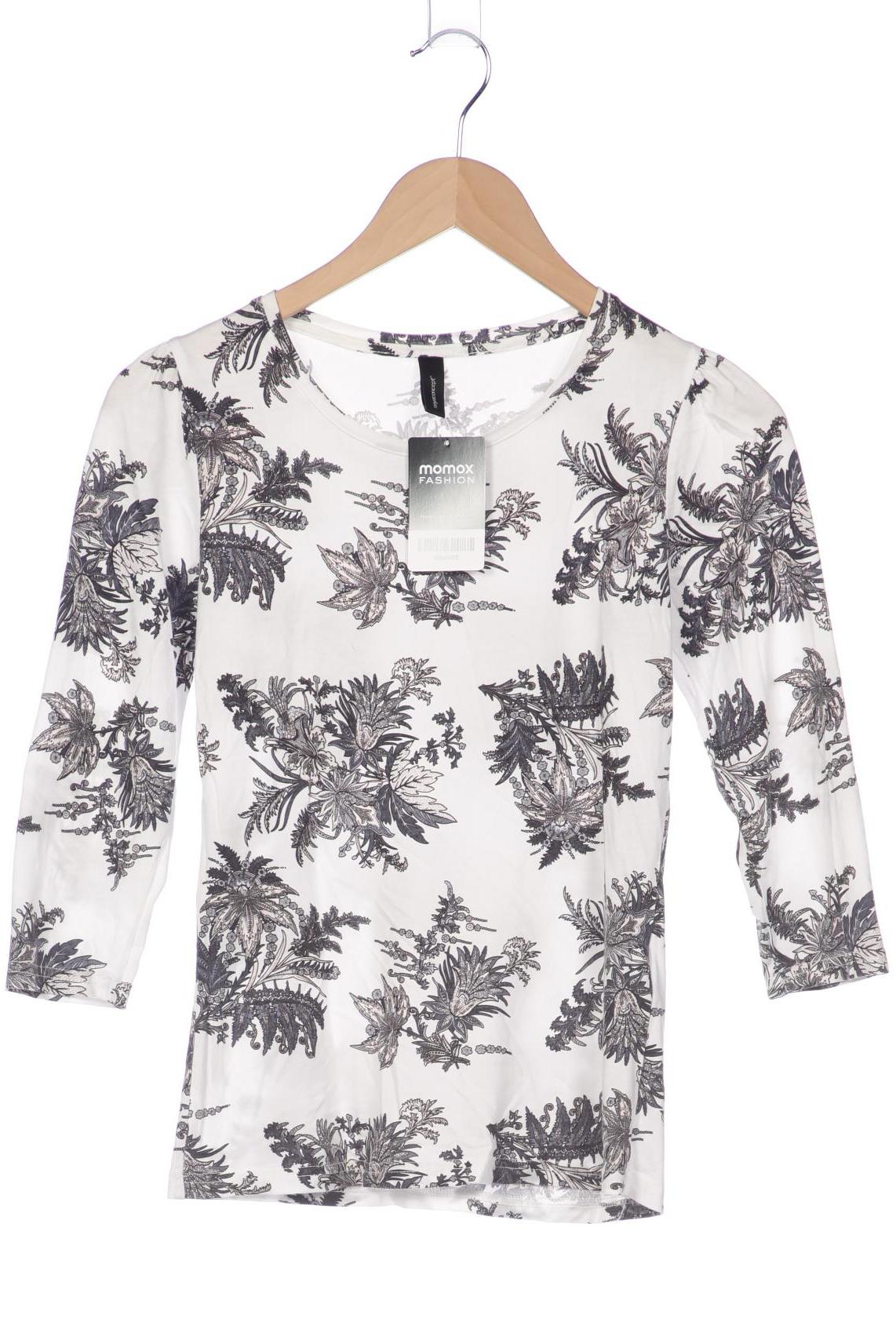 

soyaconcept Damen Langarmshirt, weiß, Gr. 34
