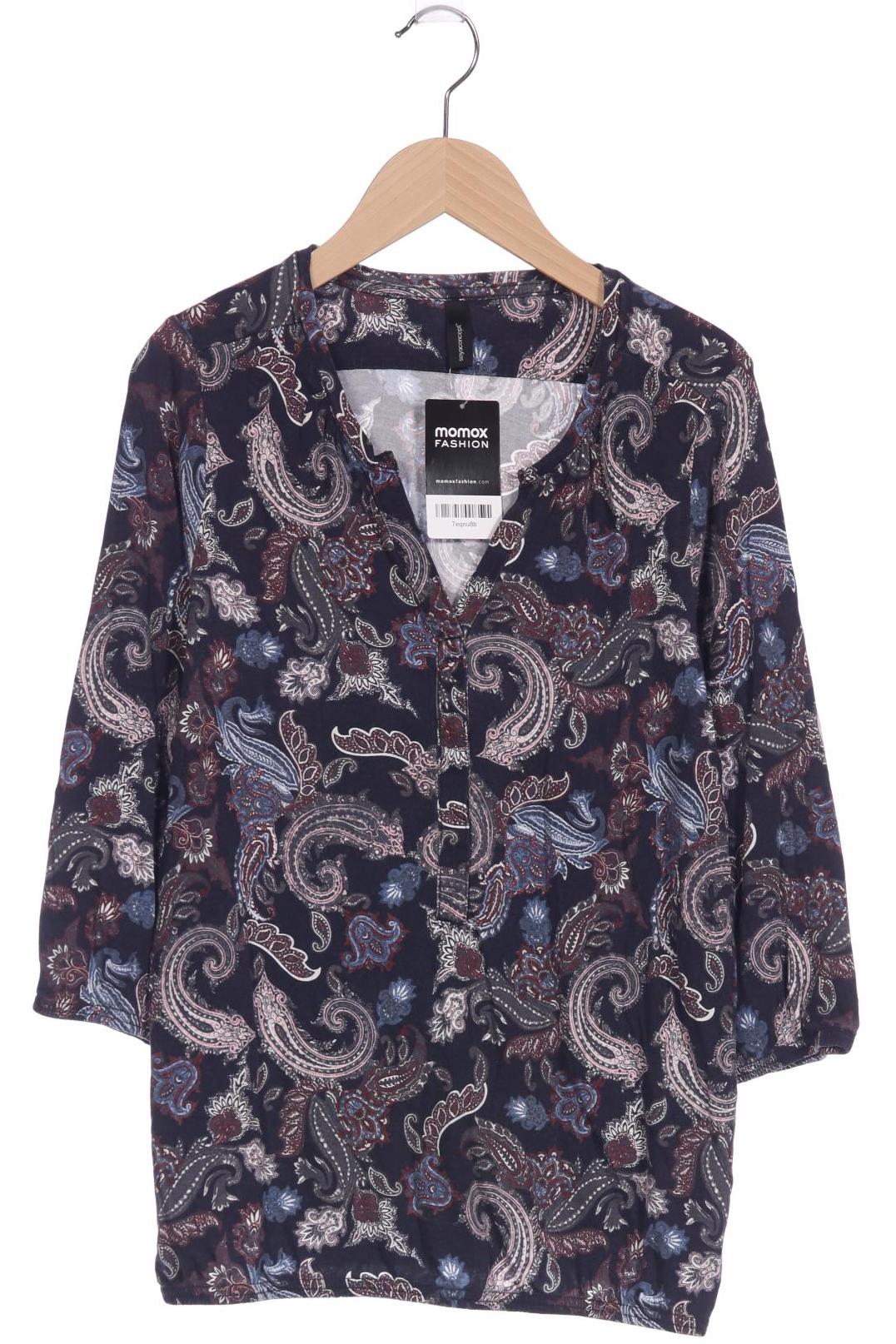 

soyaconcept Damen Langarmshirt, marineblau, Gr. 38