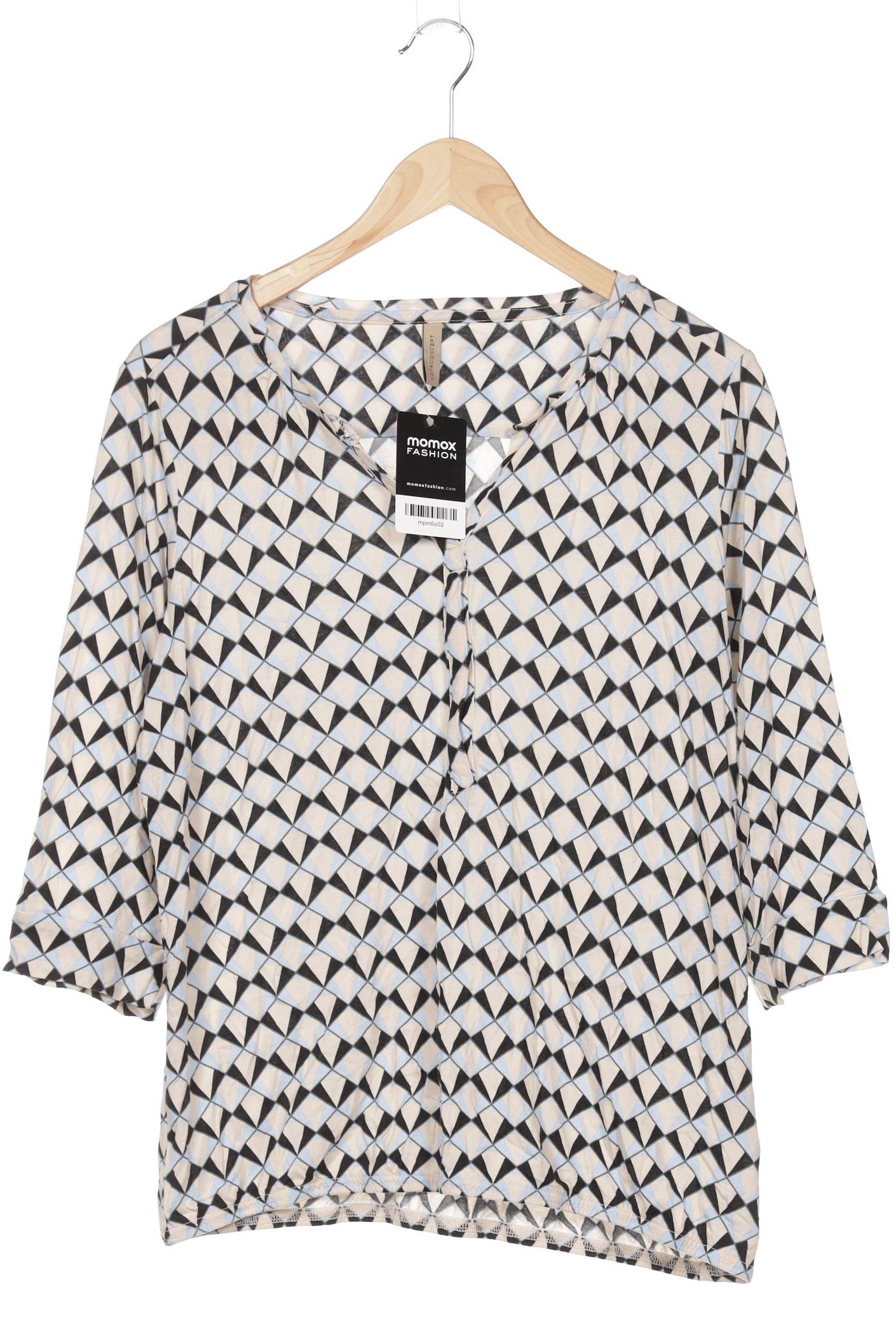 

soyaconcept Damen Langarmshirt, beige, Gr. 42