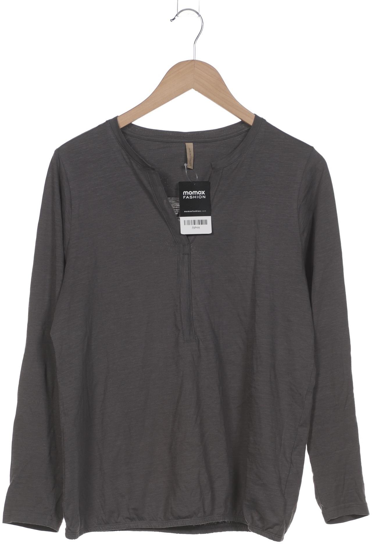

soyaconcept Damen Langarmshirt, grau, Gr. 42
