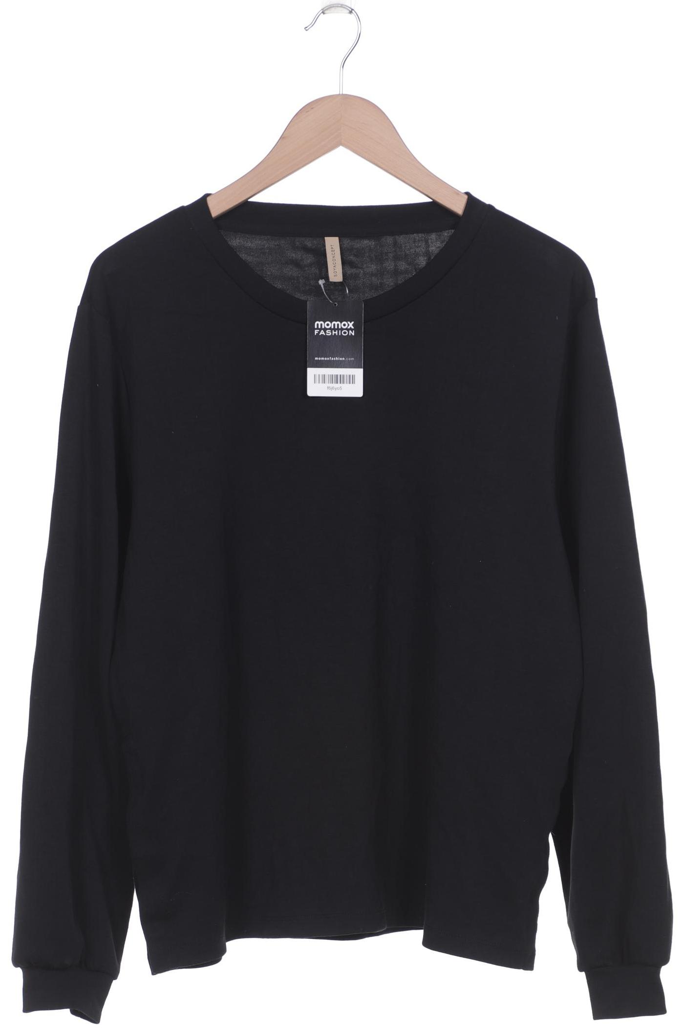 

soyaconcept Damen Langarmshirt, schwarz, Gr. 44