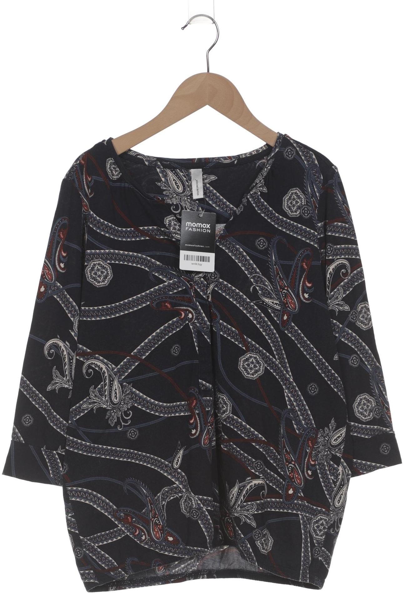 

soyaconcept Damen Langarmshirt, marineblau, Gr. 38