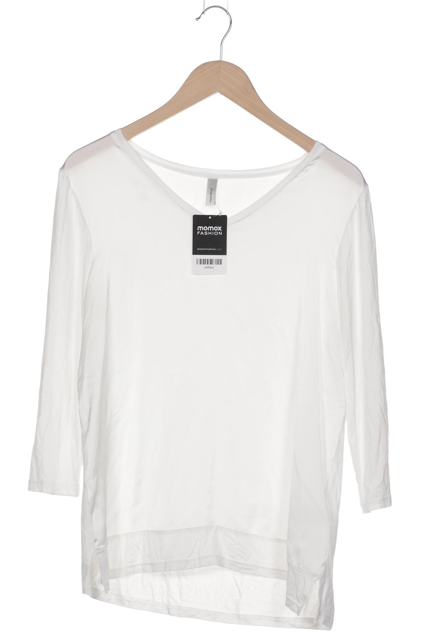 

soyaconcept Damen Langarmshirt, weiß, Gr. 38