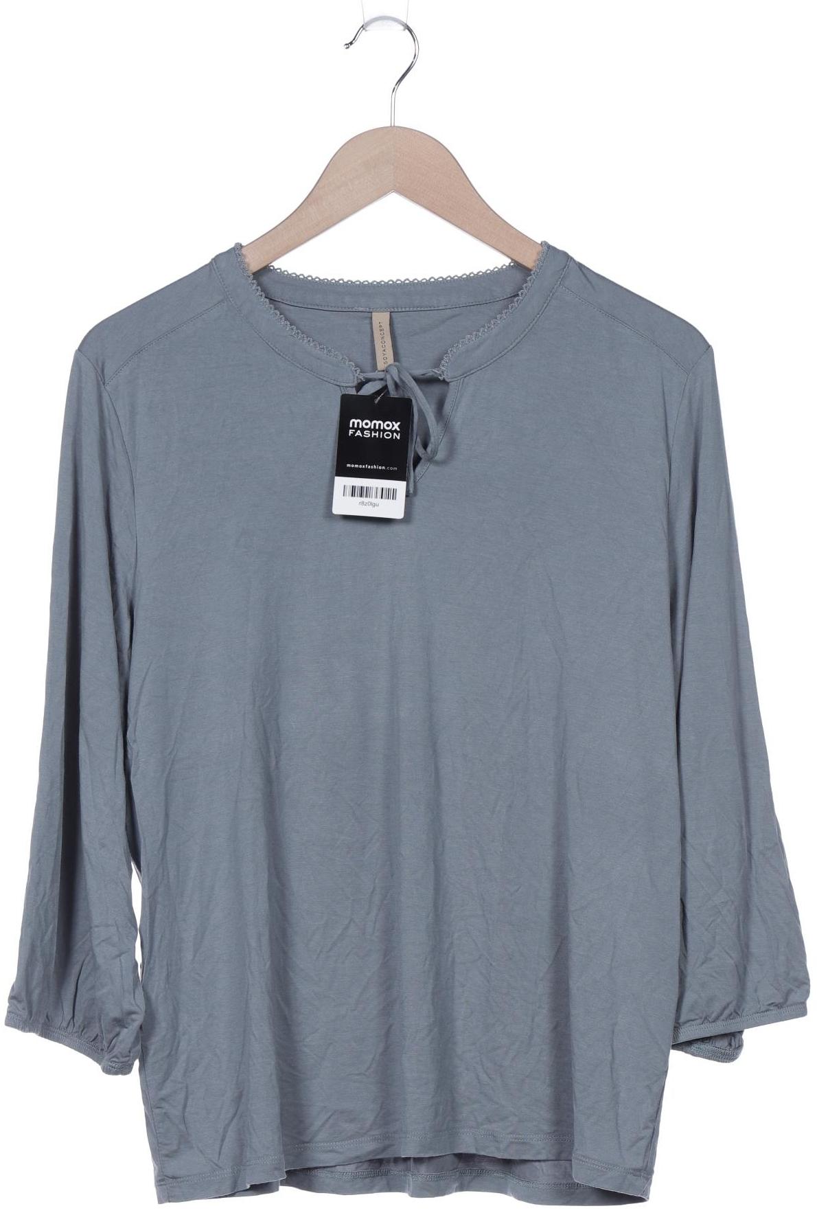 

soyaconcept Damen Langarmshirt, blau, Gr. 44