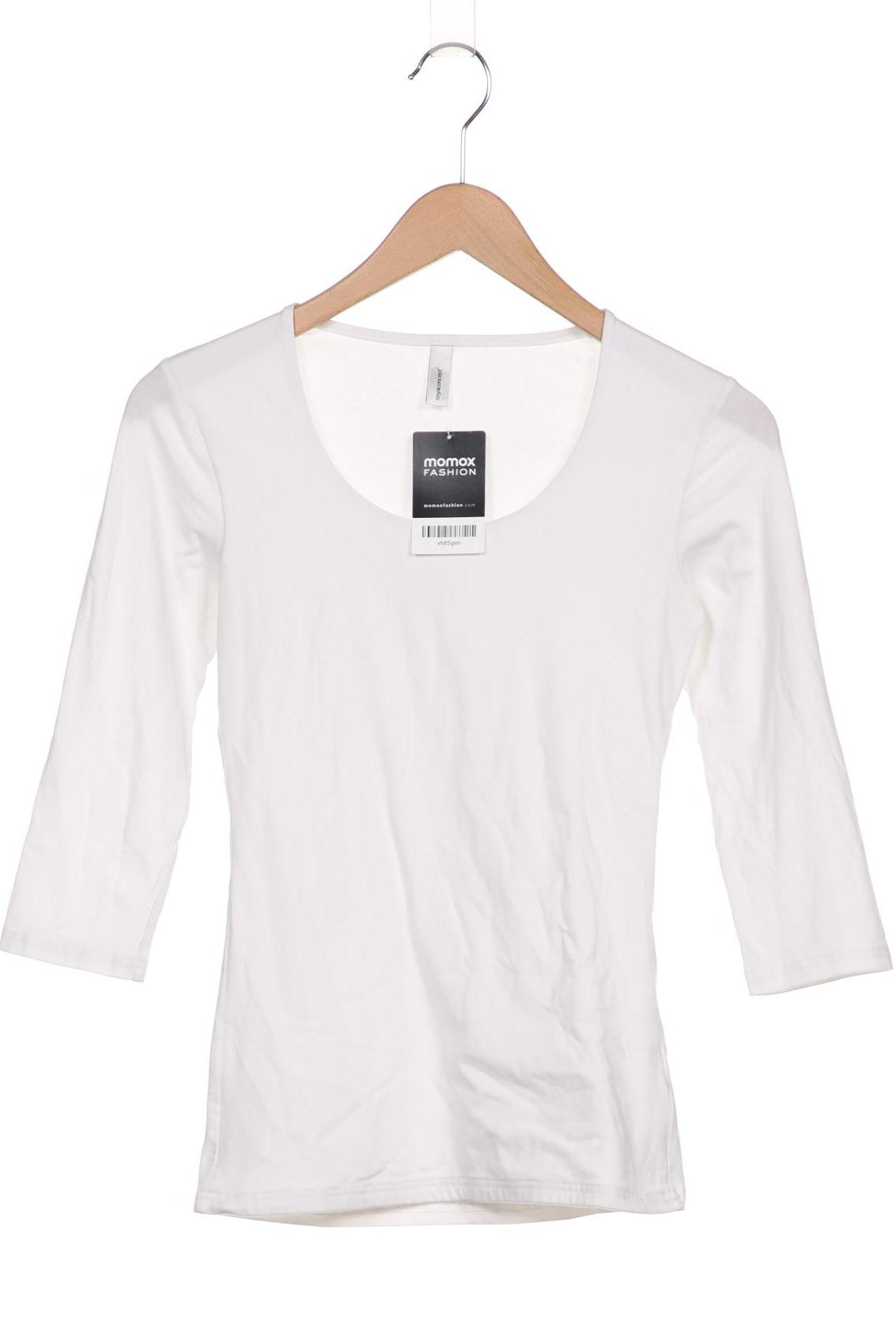 

soyaconcept Damen Langarmshirt, weiß, Gr. 34