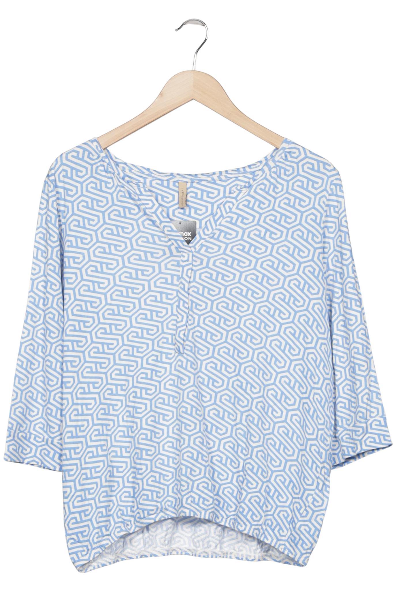 

soyaconcept Damen Langarmshirt, hellblau, Gr. 38