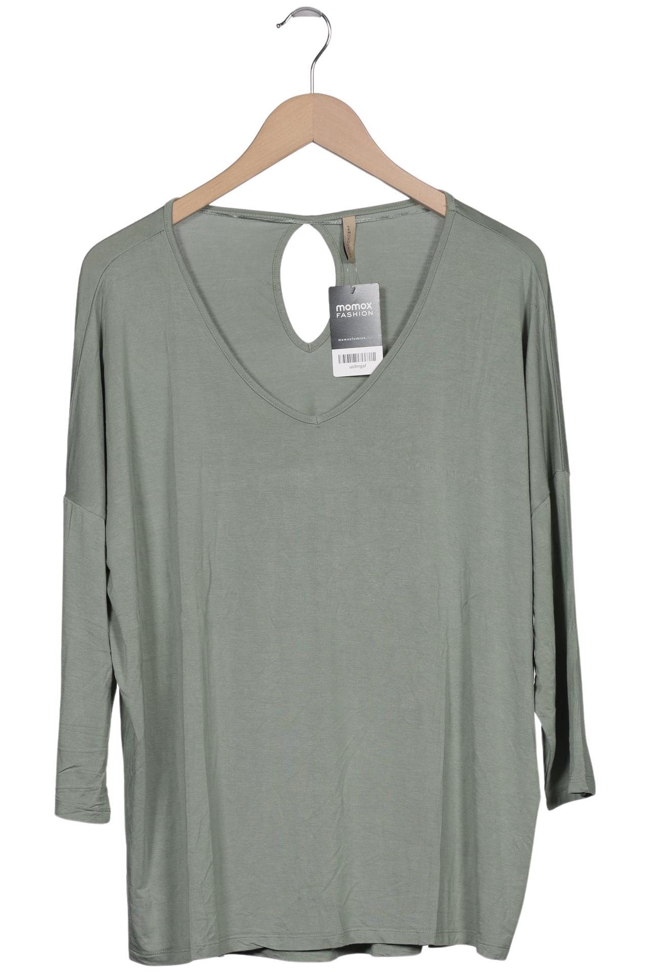 

soyaconcept Damen Langarmshirt, grün, Gr. 44