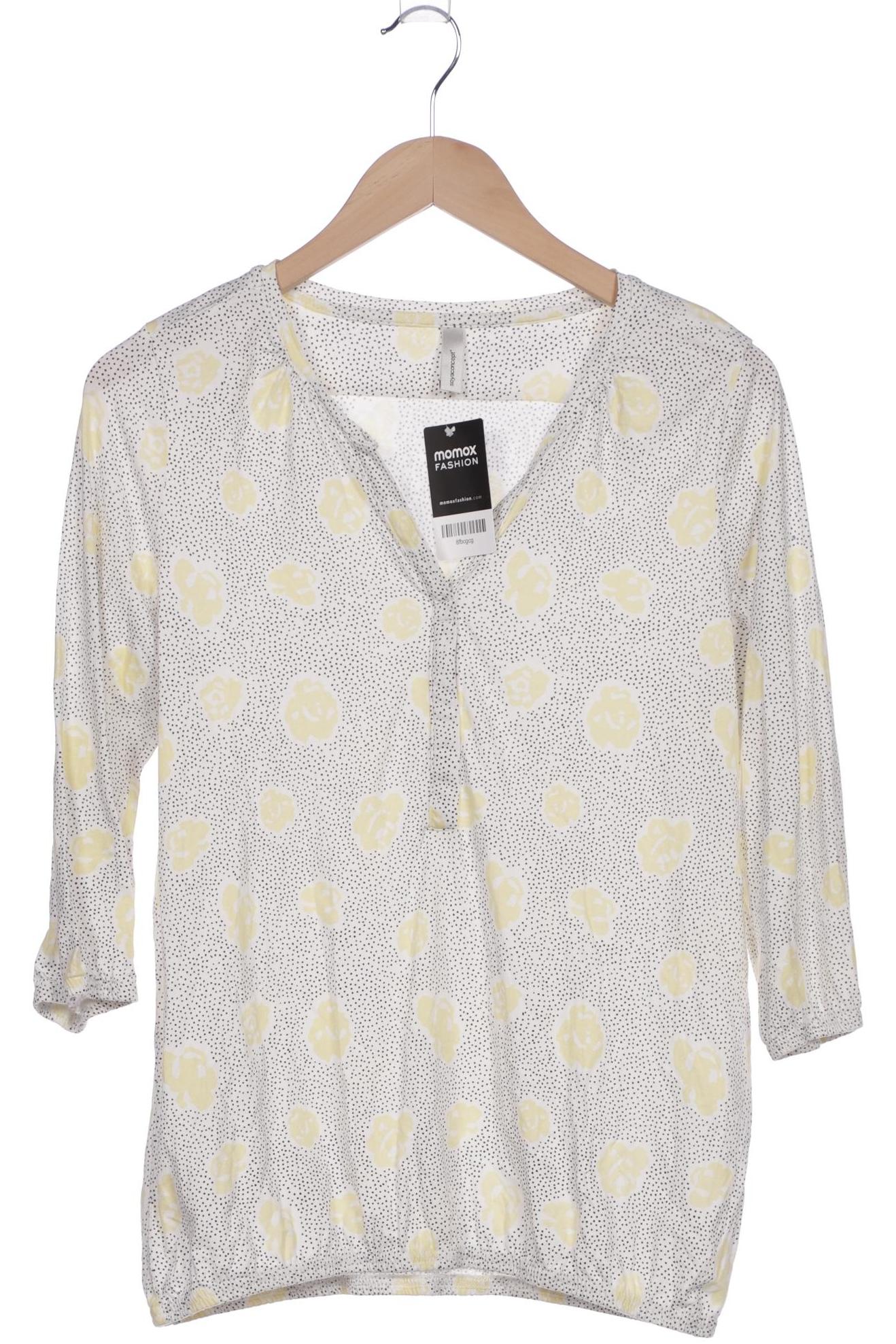 

soyaconcept Damen Langarmshirt, weiß, Gr. 38