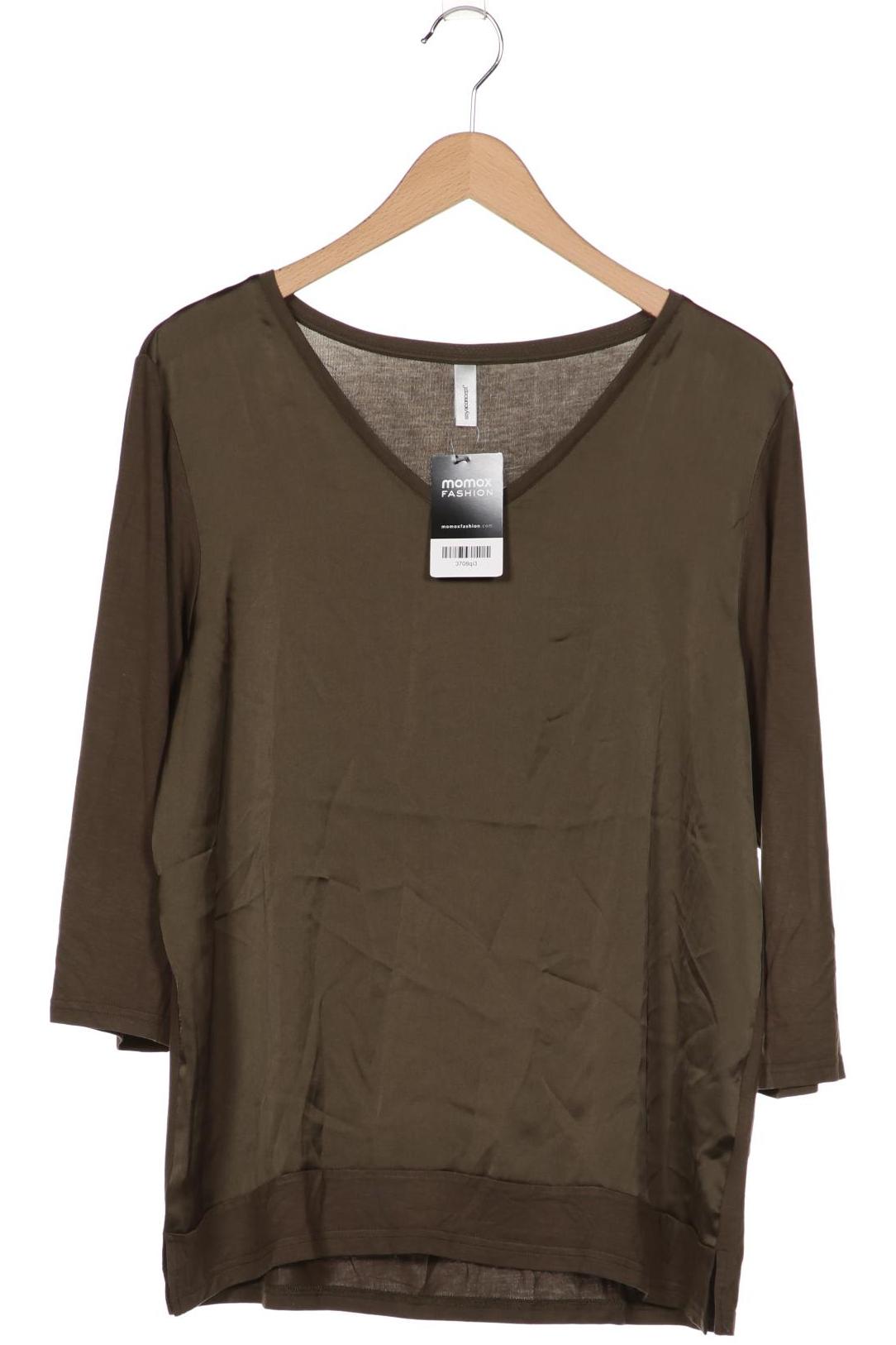 

soyaconcept Damen Langarmshirt, grün, Gr. 44