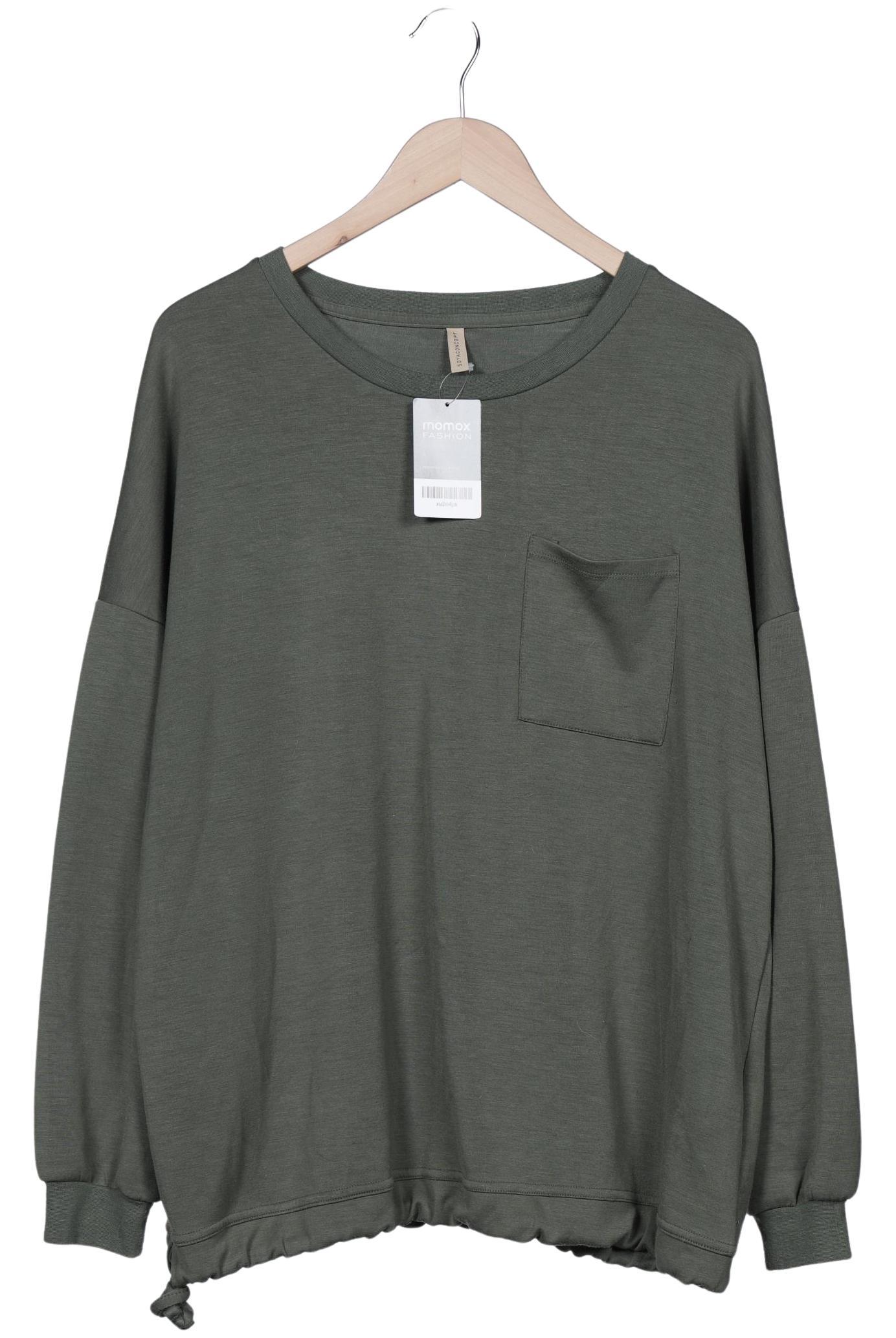 

soyaconcept Damen Langarmshirt, grün, Gr. 42
