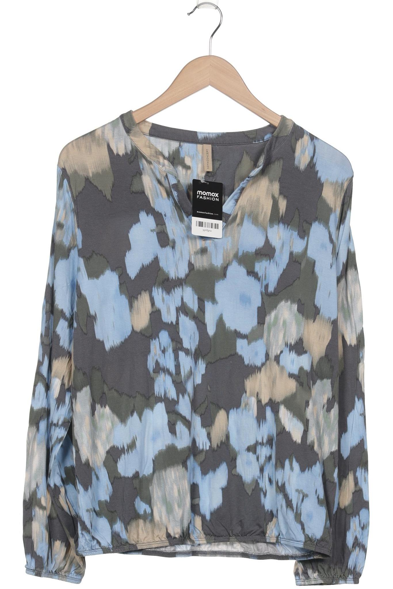 

soyaconcept Damen Langarmshirt, mehrfarbig, Gr. 42