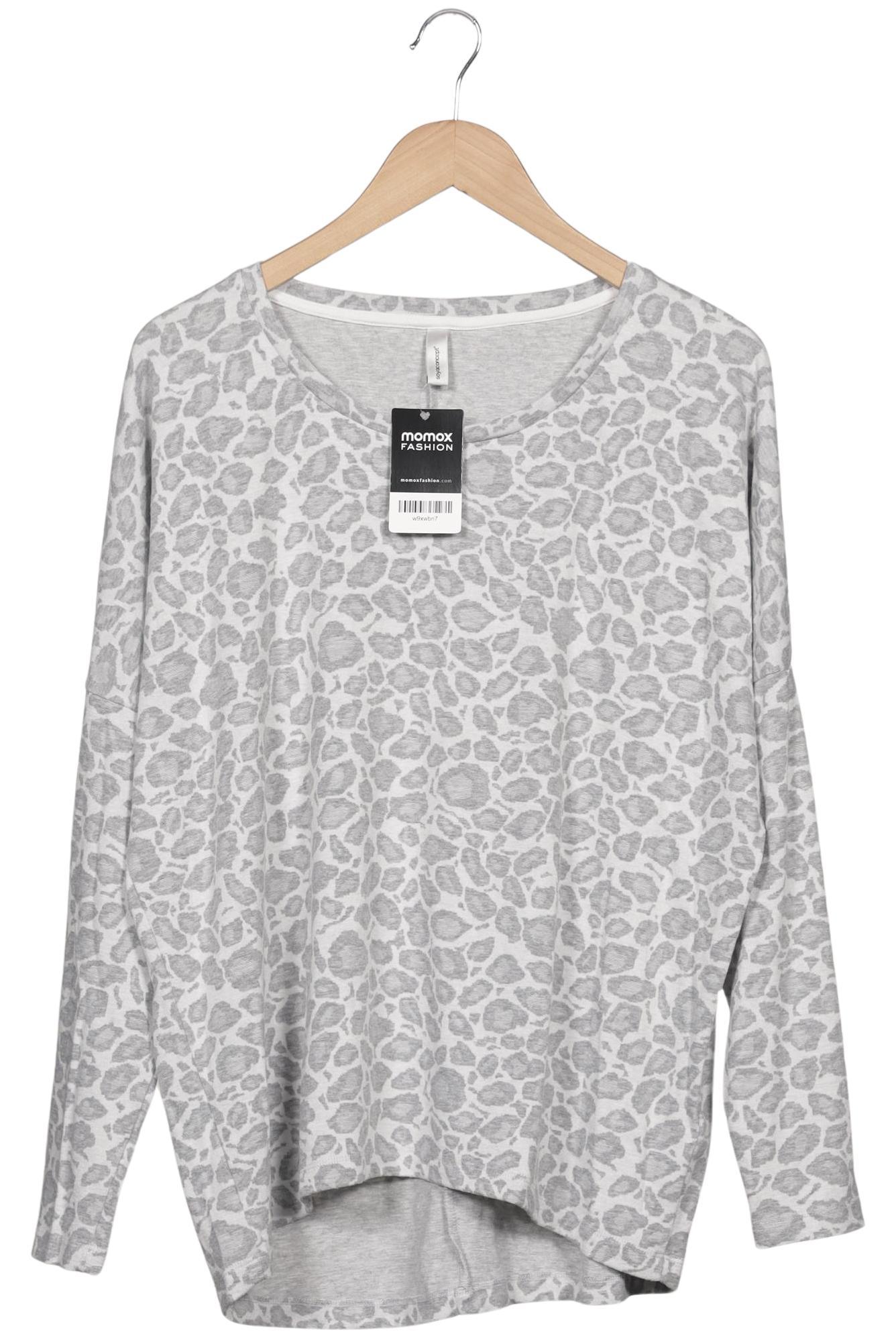 

soyaconcept Damen Langarmshirt, grau, Gr. 42