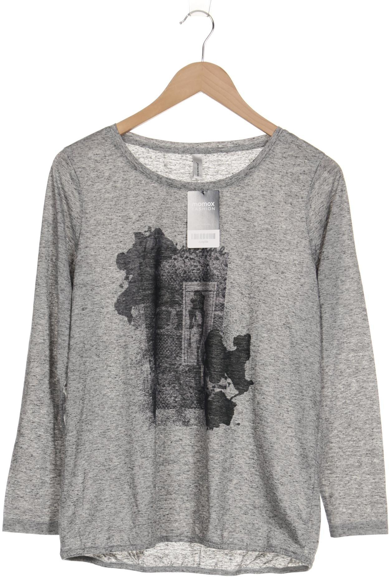 

soyaconcept Damen Langarmshirt, grau, Gr. 38