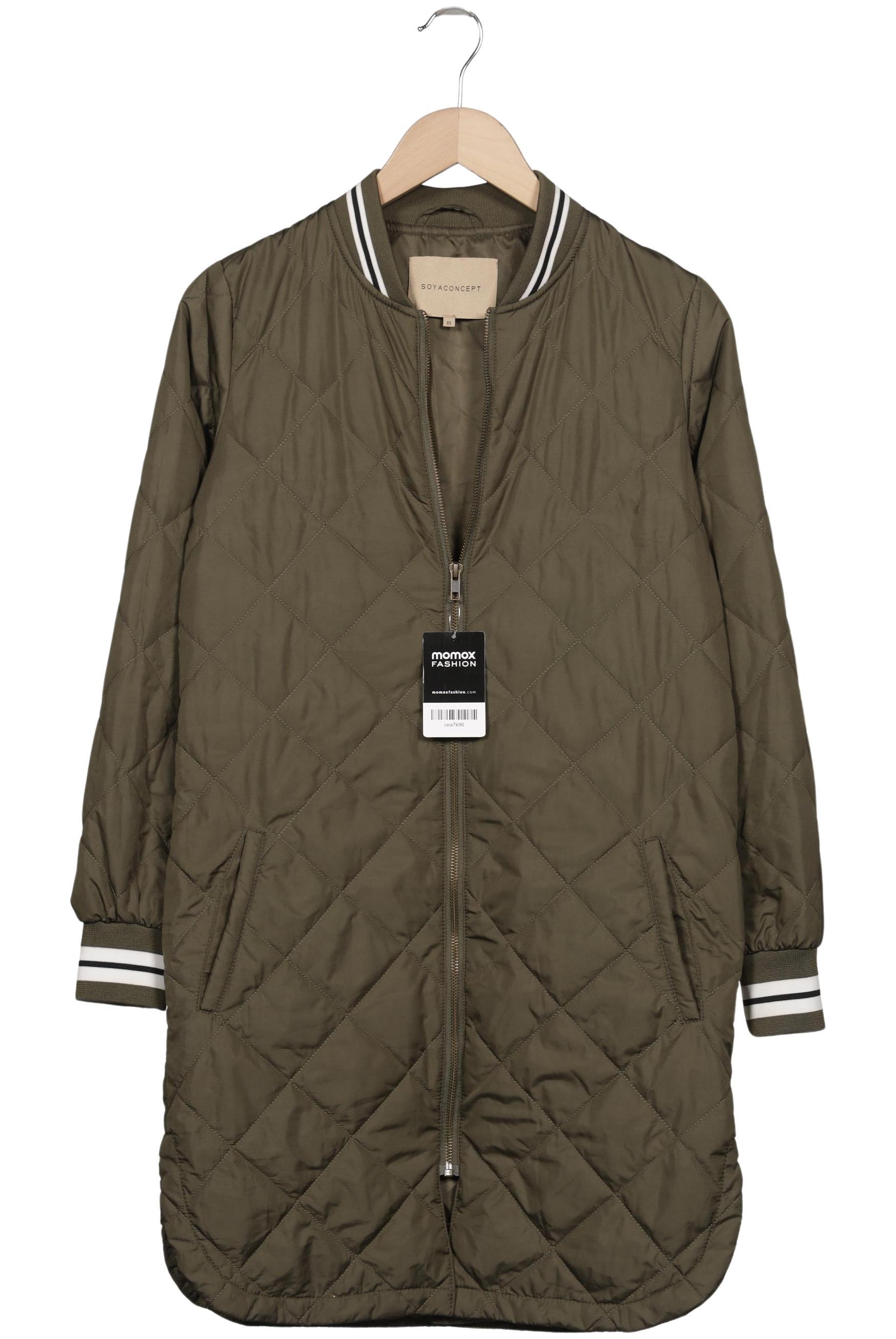 

soyaconcept Damen Mantel, grün, Gr. 34