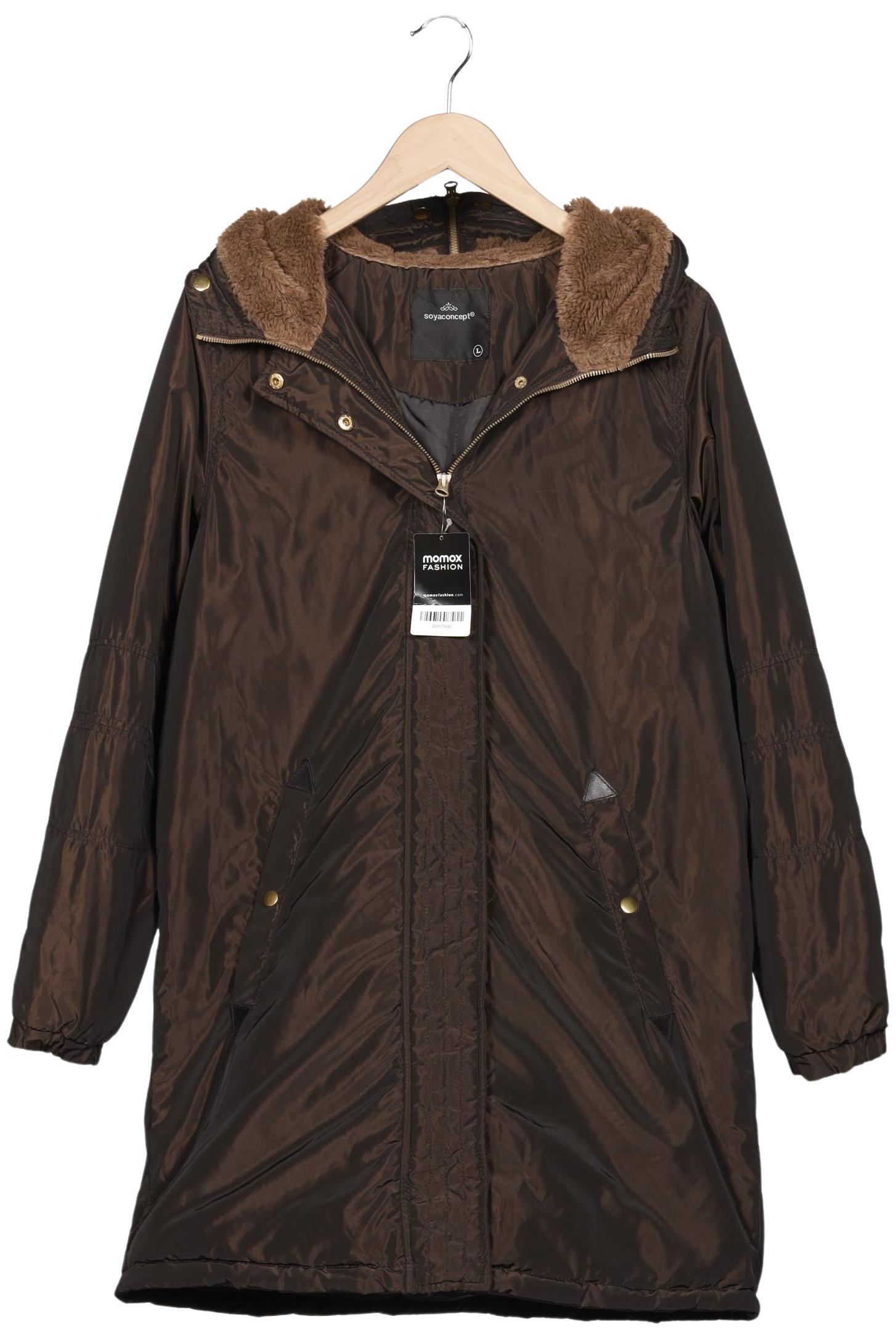 

soyaconcept Damen Mantel, braun, Gr. 42