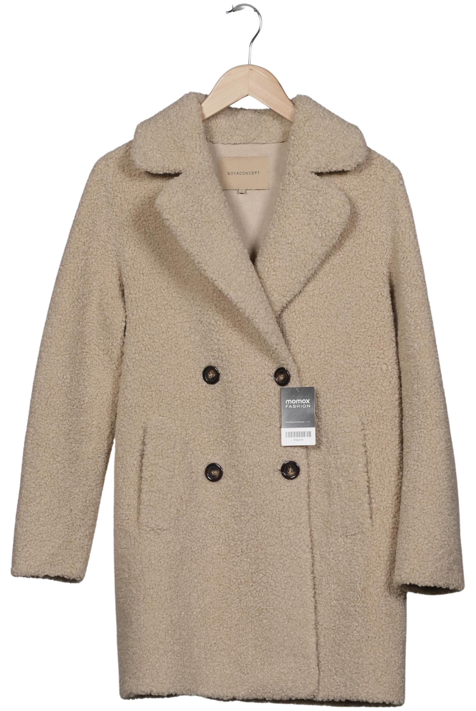 

soyaconcept Damen Mantel, beige, Gr. 36