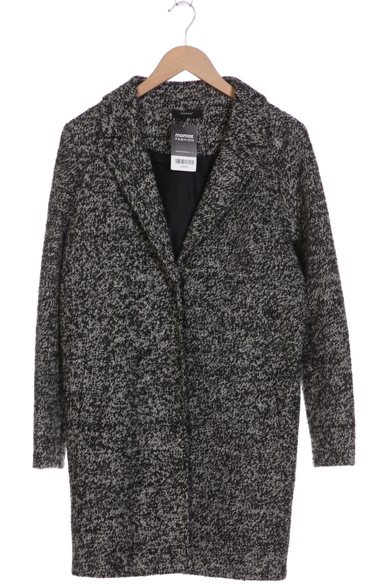 

soyaconcept Damen Mantel, grau, Gr. 38