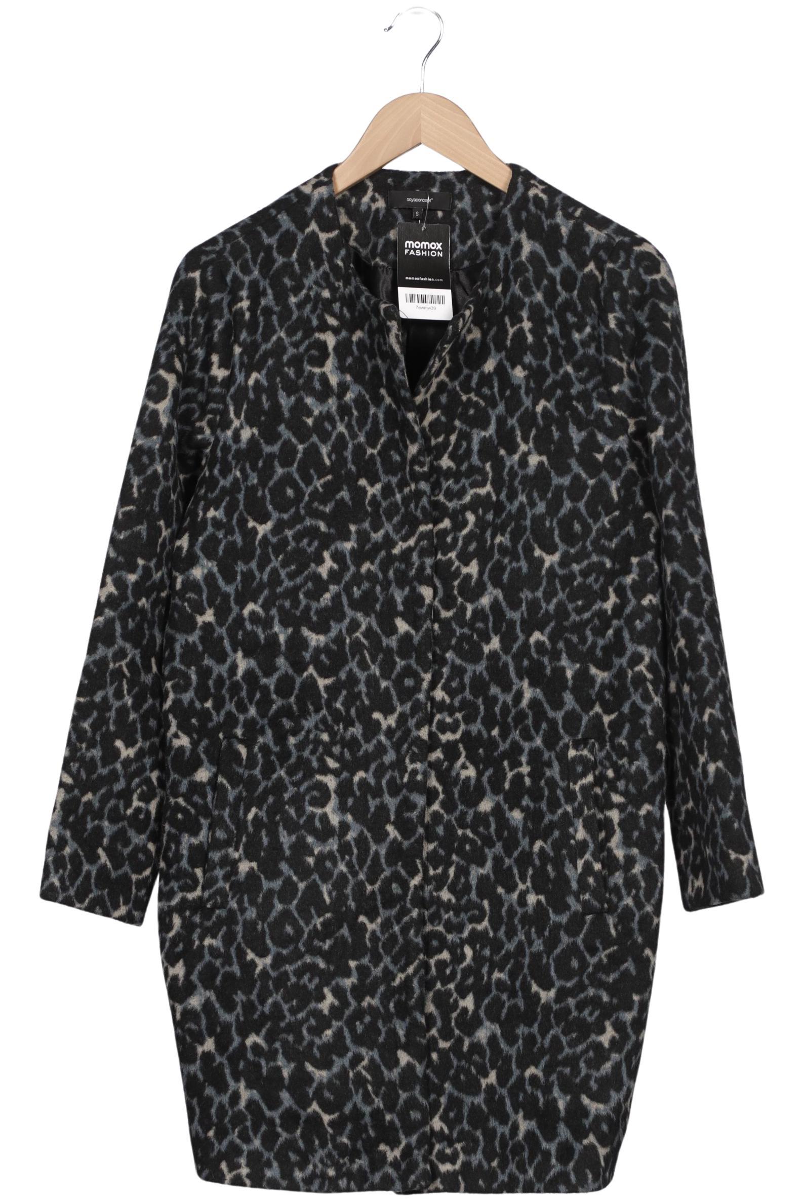 

soyaconcept Damen Mantel, schwarz, Gr. 36