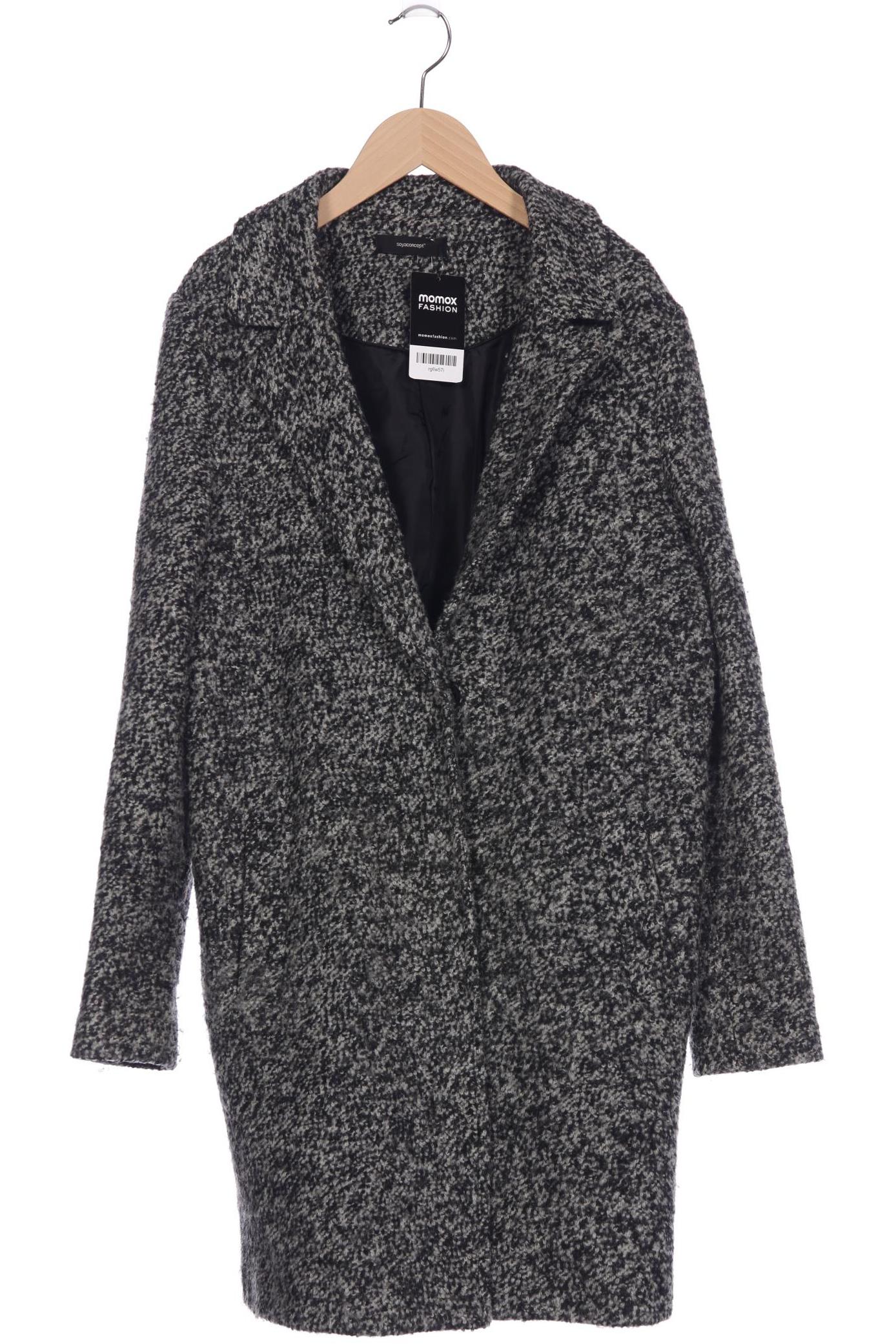 

soyaconcept Damen Mantel, grau, Gr. 36