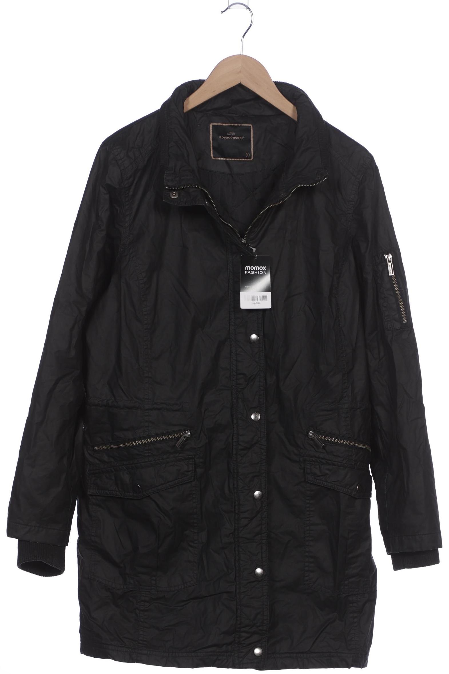 

soyaconcept Damen Mantel, schwarz, Gr. 44