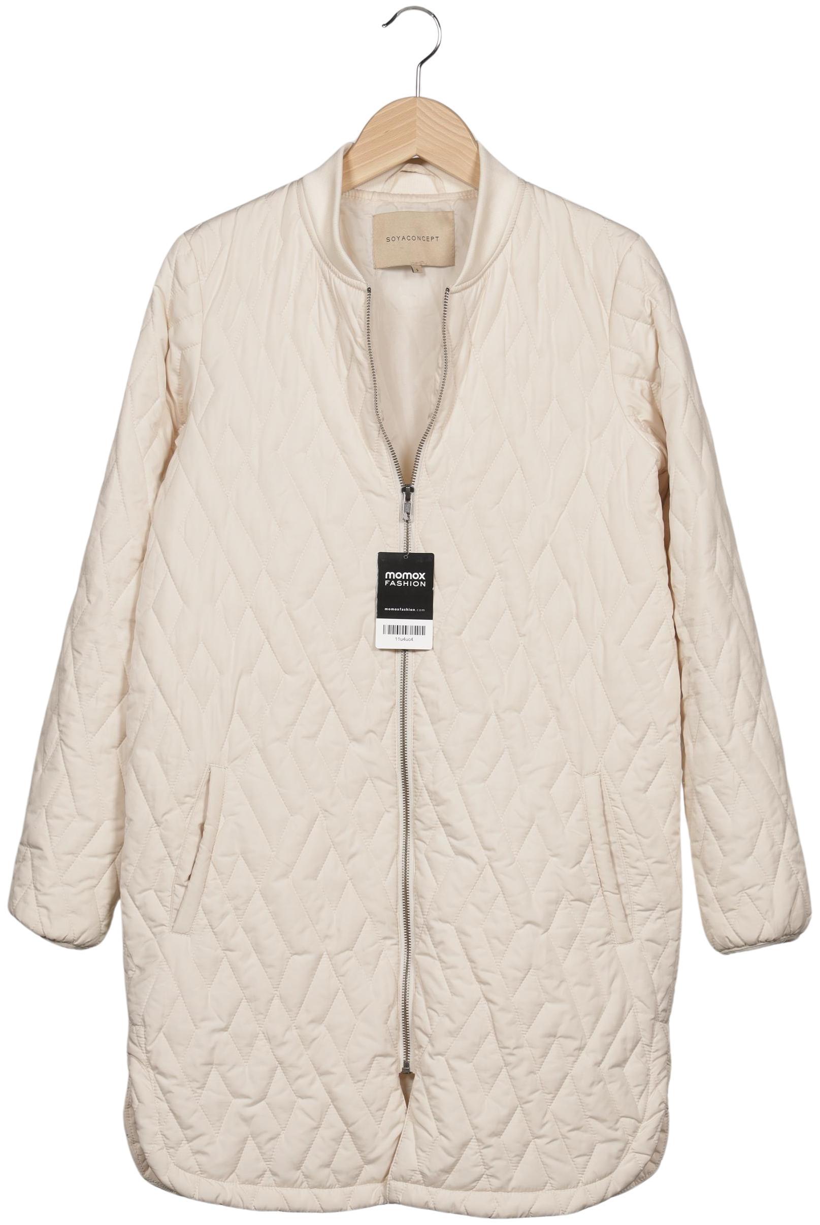 

soyaconcept Damen Mantel, cremeweiß, Gr. 36