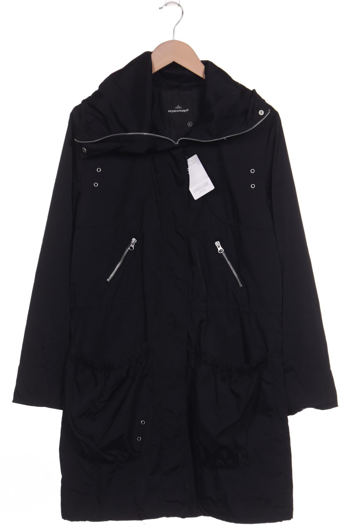 

soyaconcept Damen Mantel, schwarz, Gr. 42