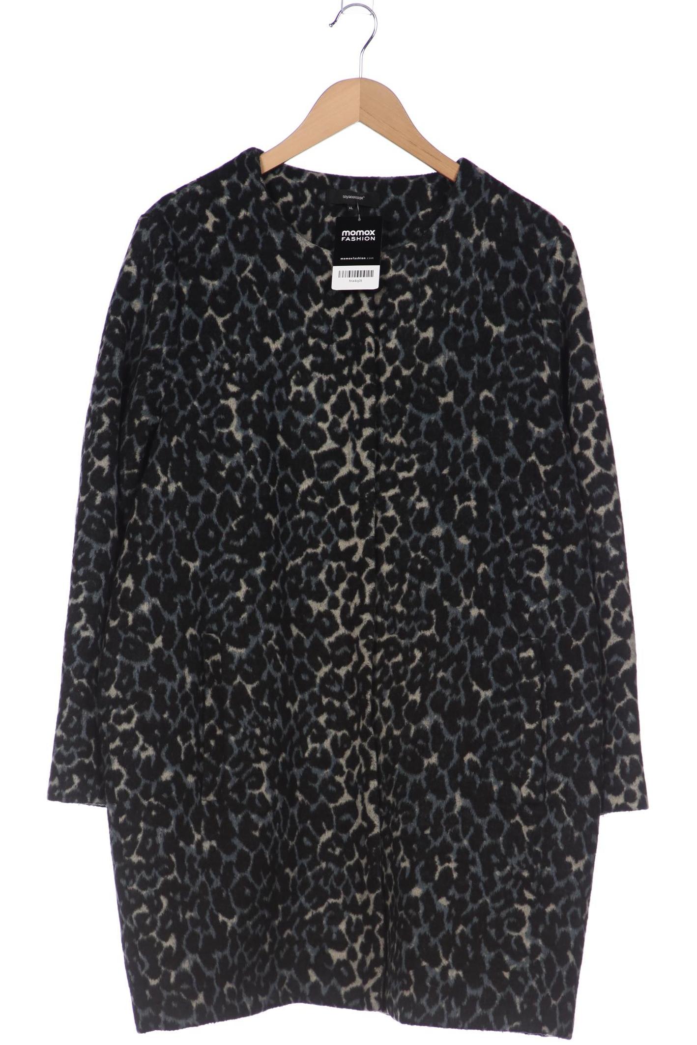 

soyaconcept Damen Mantel, schwarz, Gr. 44