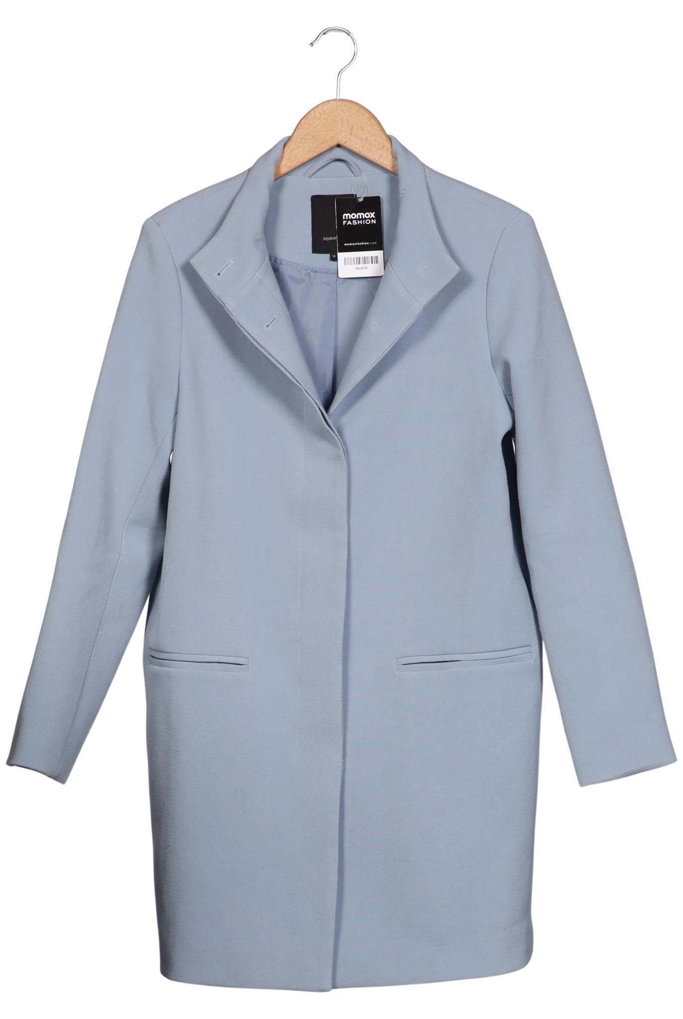 

soyaconcept Damen Mantel, hellblau, Gr. 38