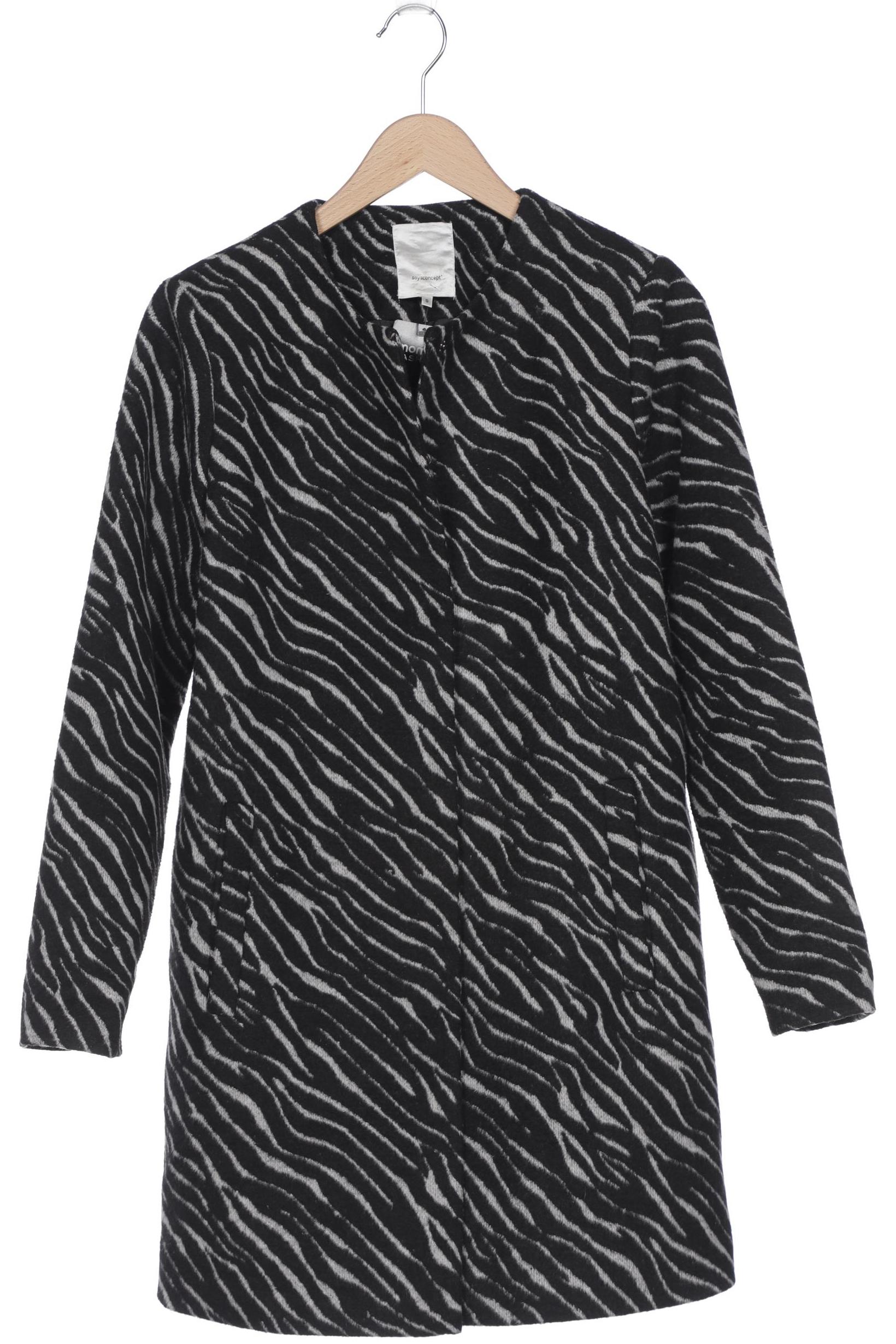 

soyaconcept Damen Mantel, schwarz, Gr. 36