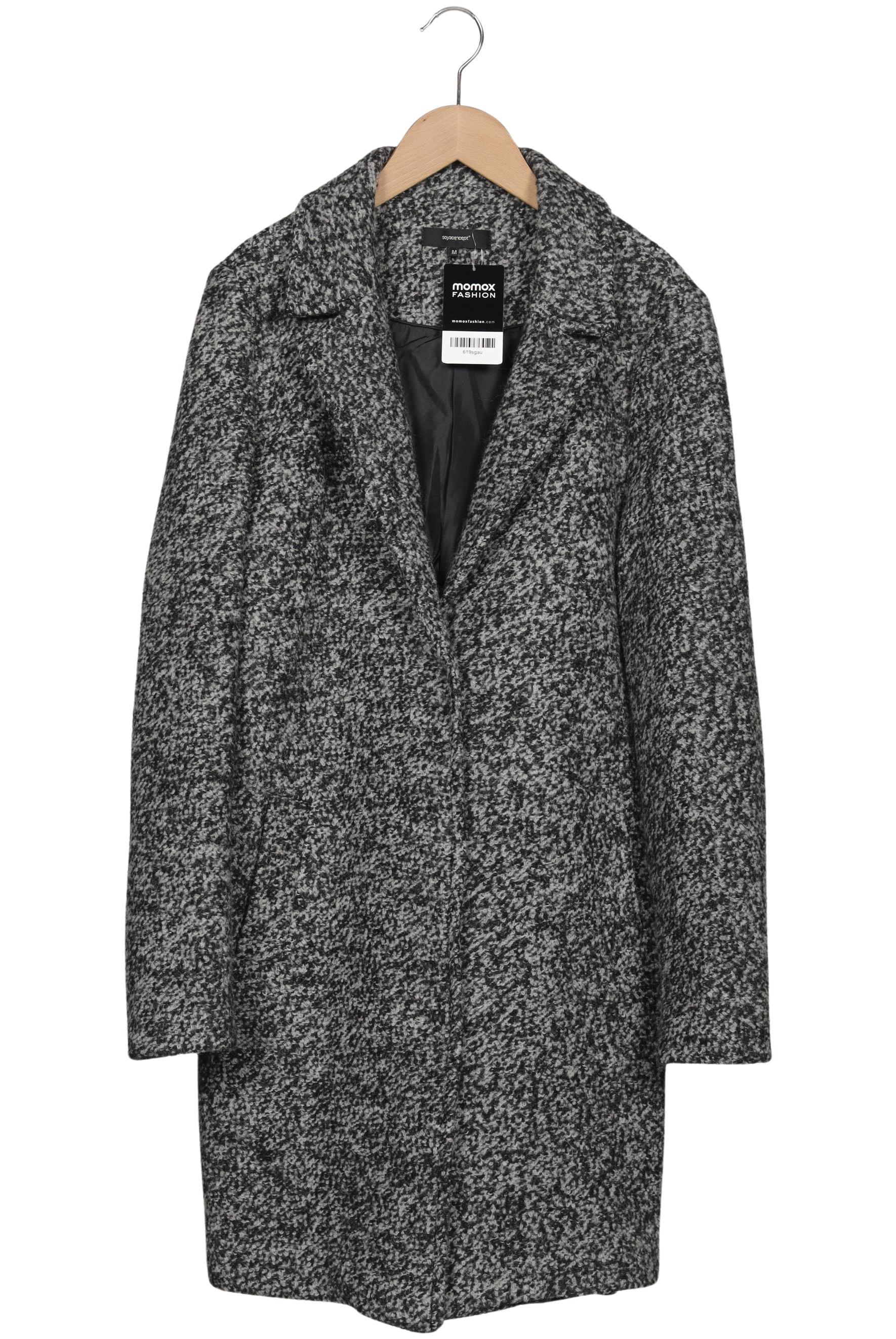 

soyaconcept Damen Mantel, grau, Gr. 38