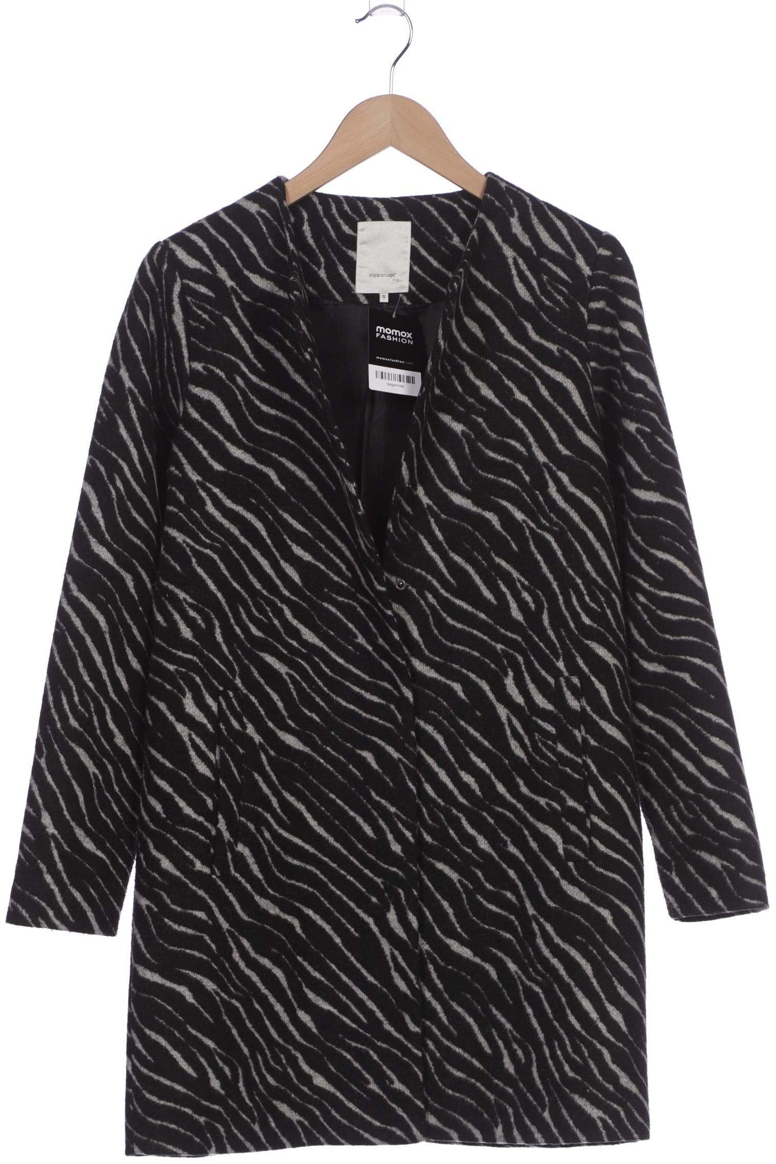 

soyaconcept Damen Mantel, schwarz, Gr. 36