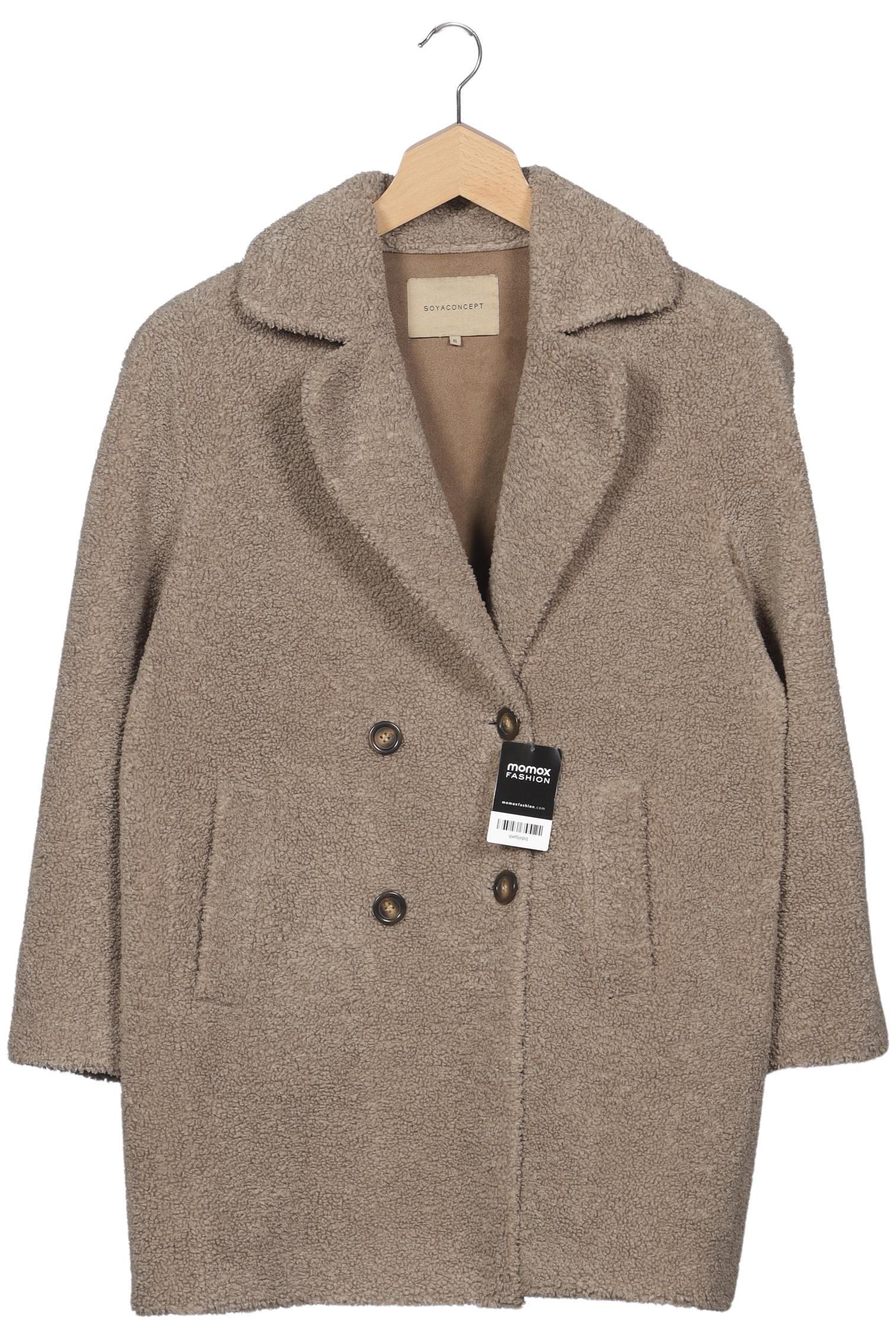 

soyaconcept Damen Mantel, beige, Gr. 44