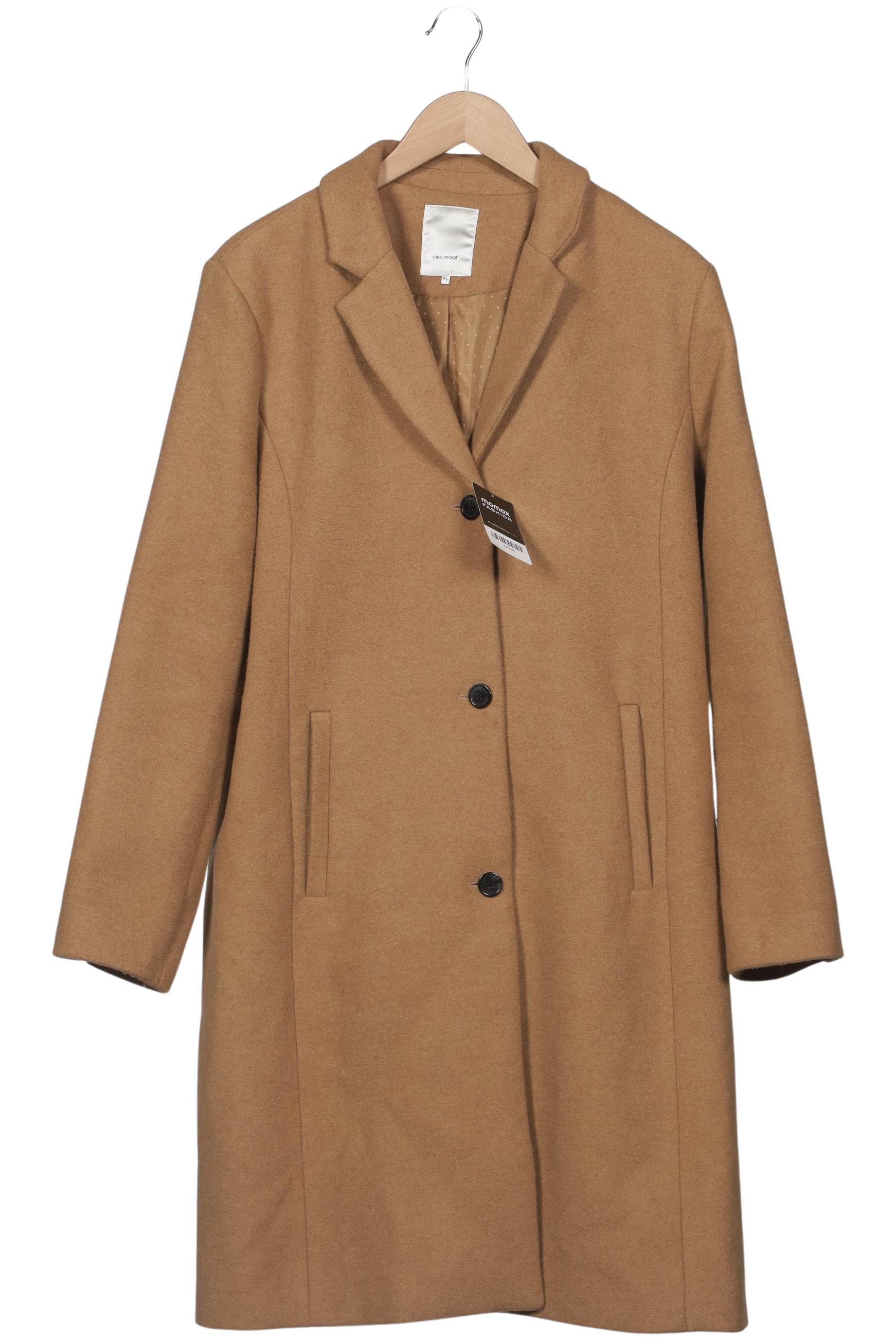 

soyaconcept Damen Mantel, beige, Gr. 44