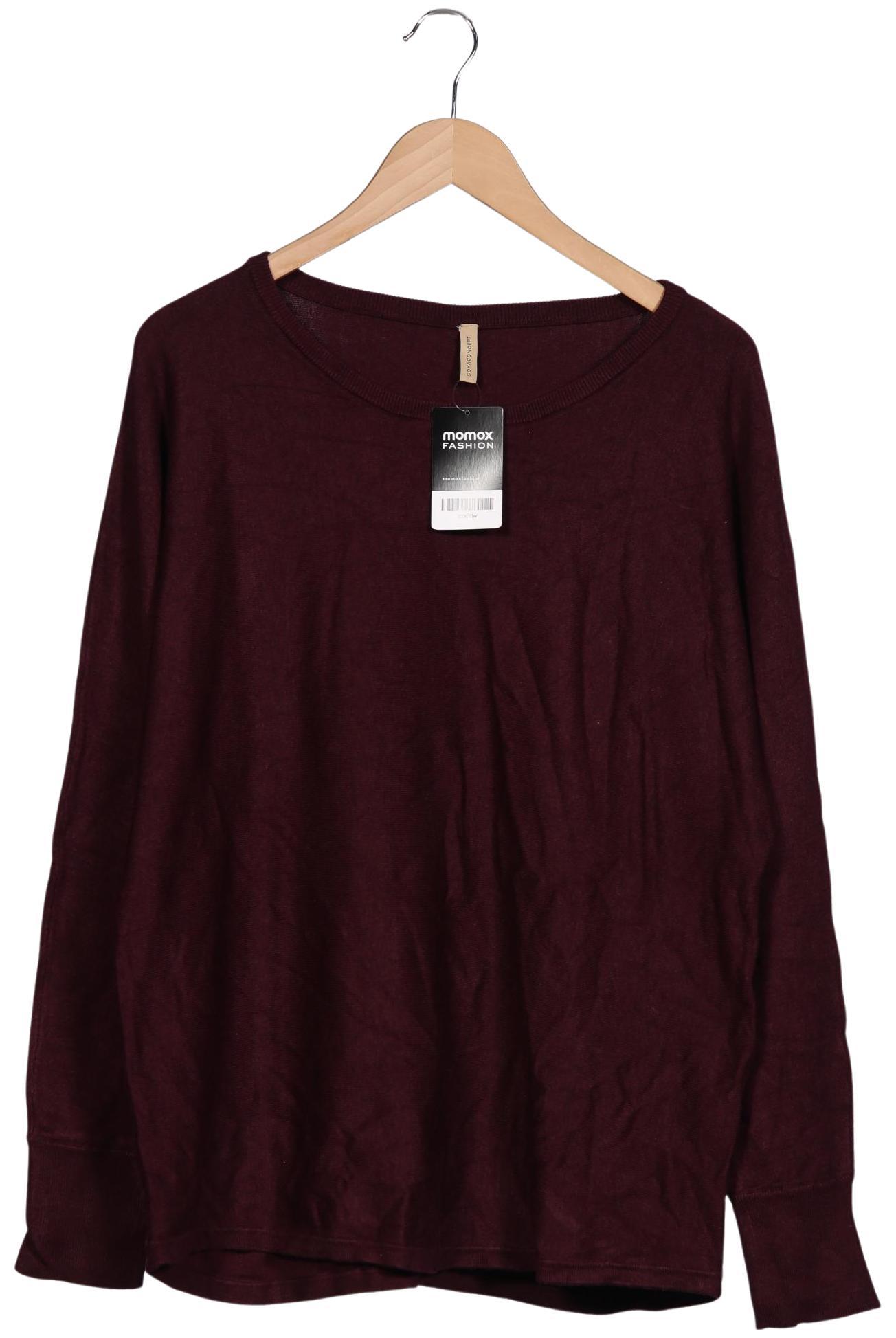 

soyaconcept Damen Pullover, bordeaux, Gr. 46