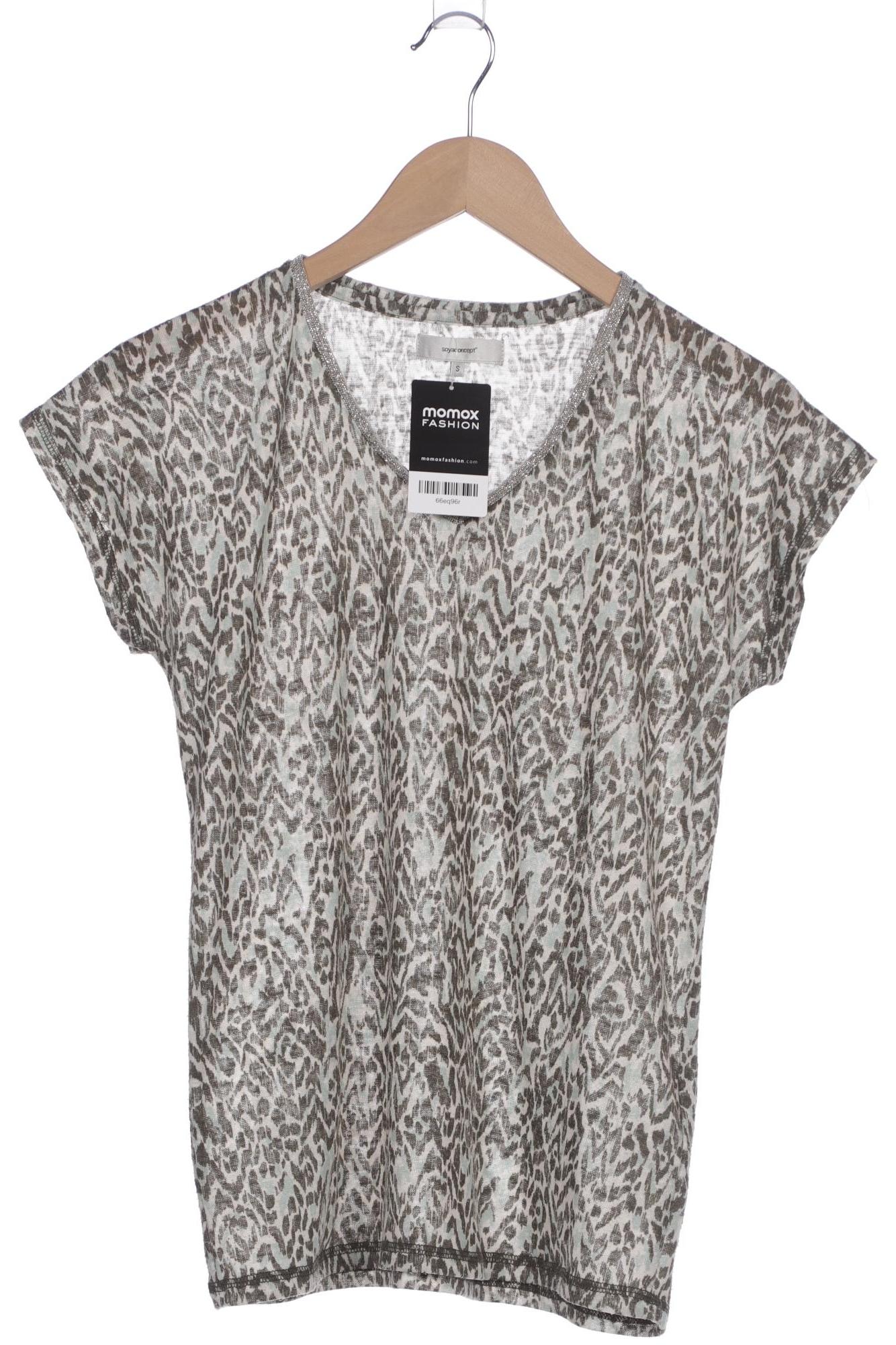 

soyaconcept Damen Pullover, grün, Gr. 36