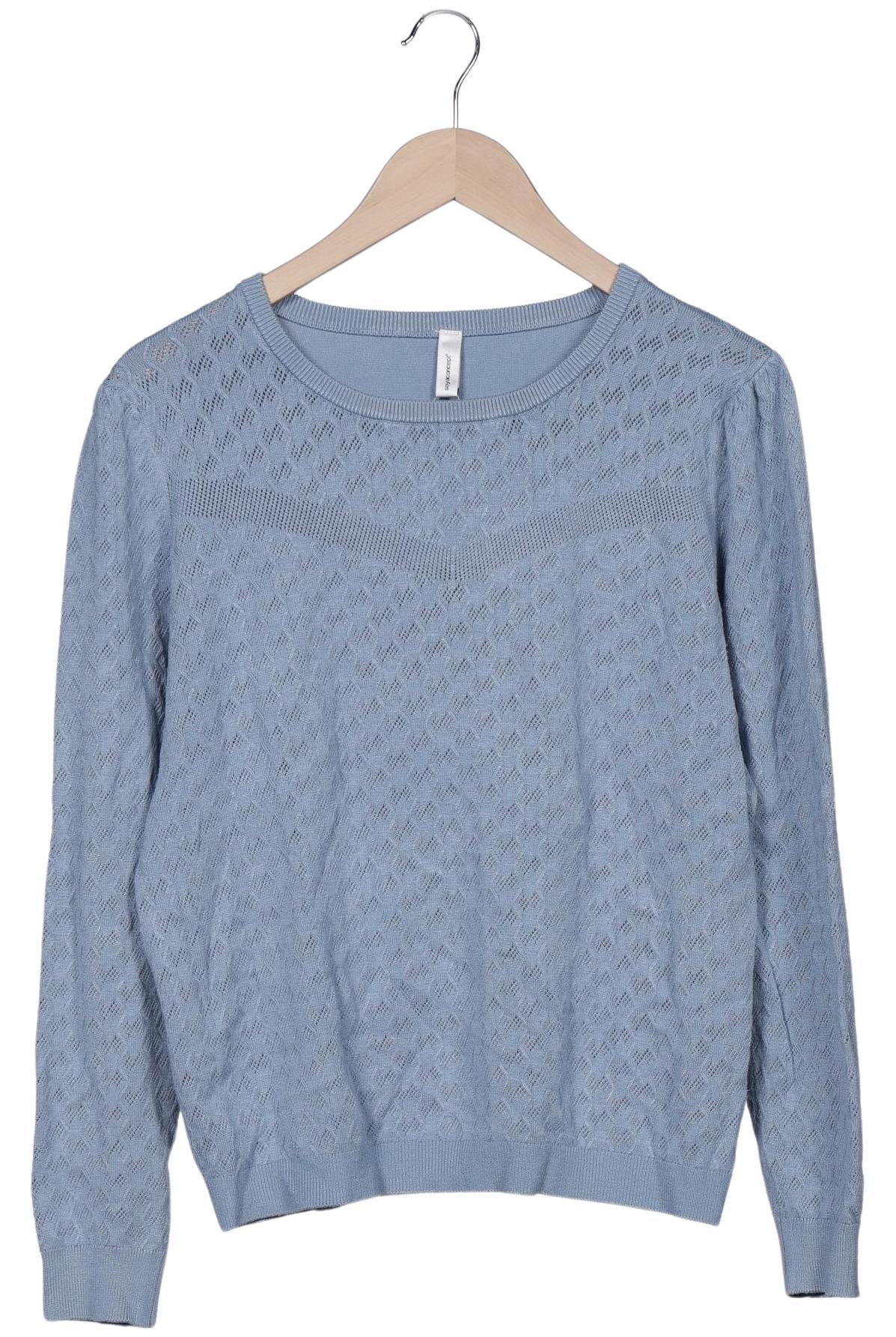 

soyaconcept Damen Pullover, blau, Gr. 44