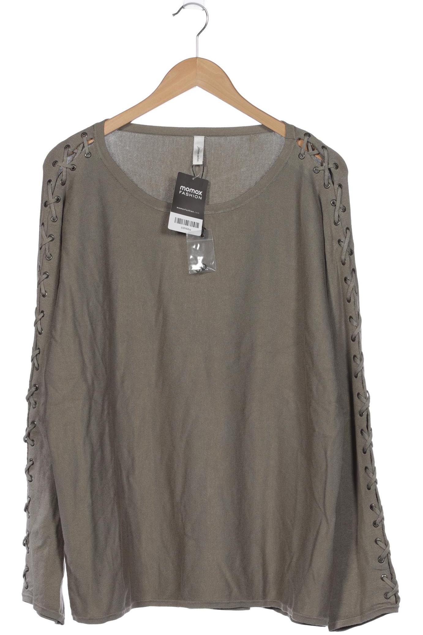 

soyaconcept Damen Pullover, grün, Gr. 46
